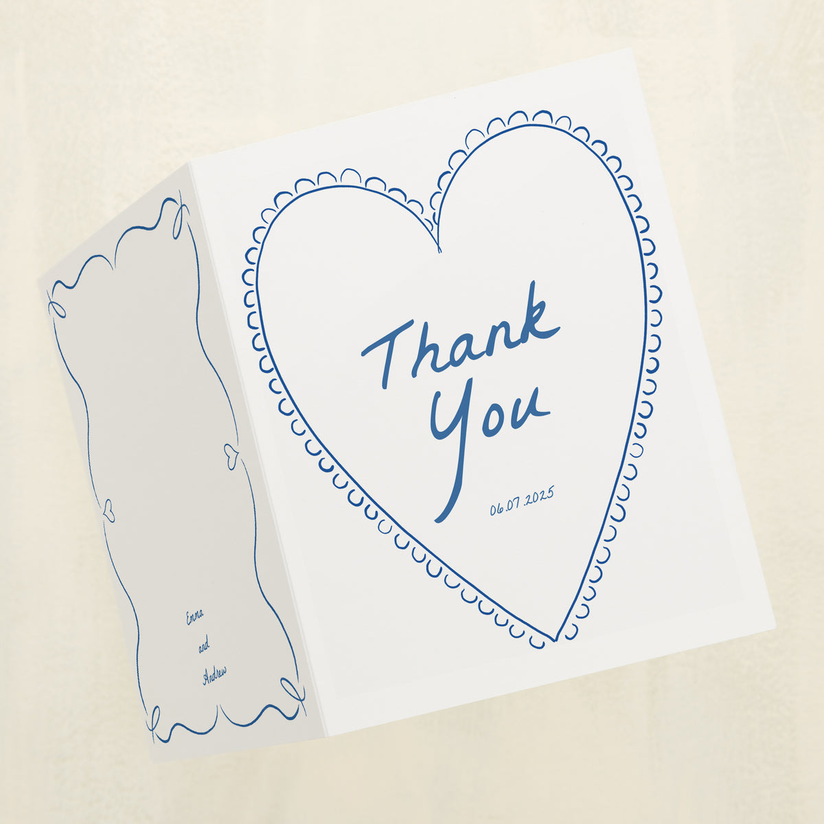 Scribble Thank You Card