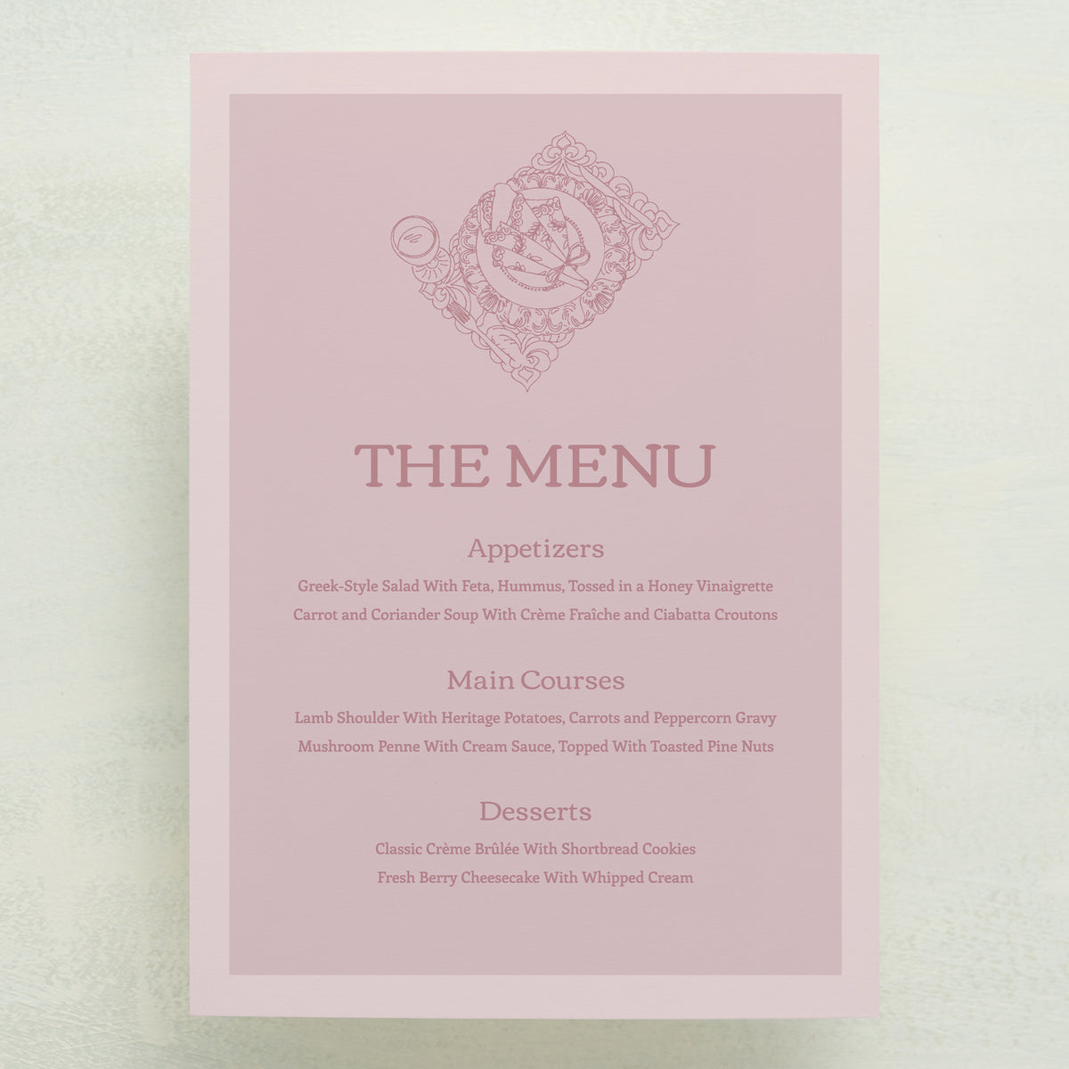 Generations Menu