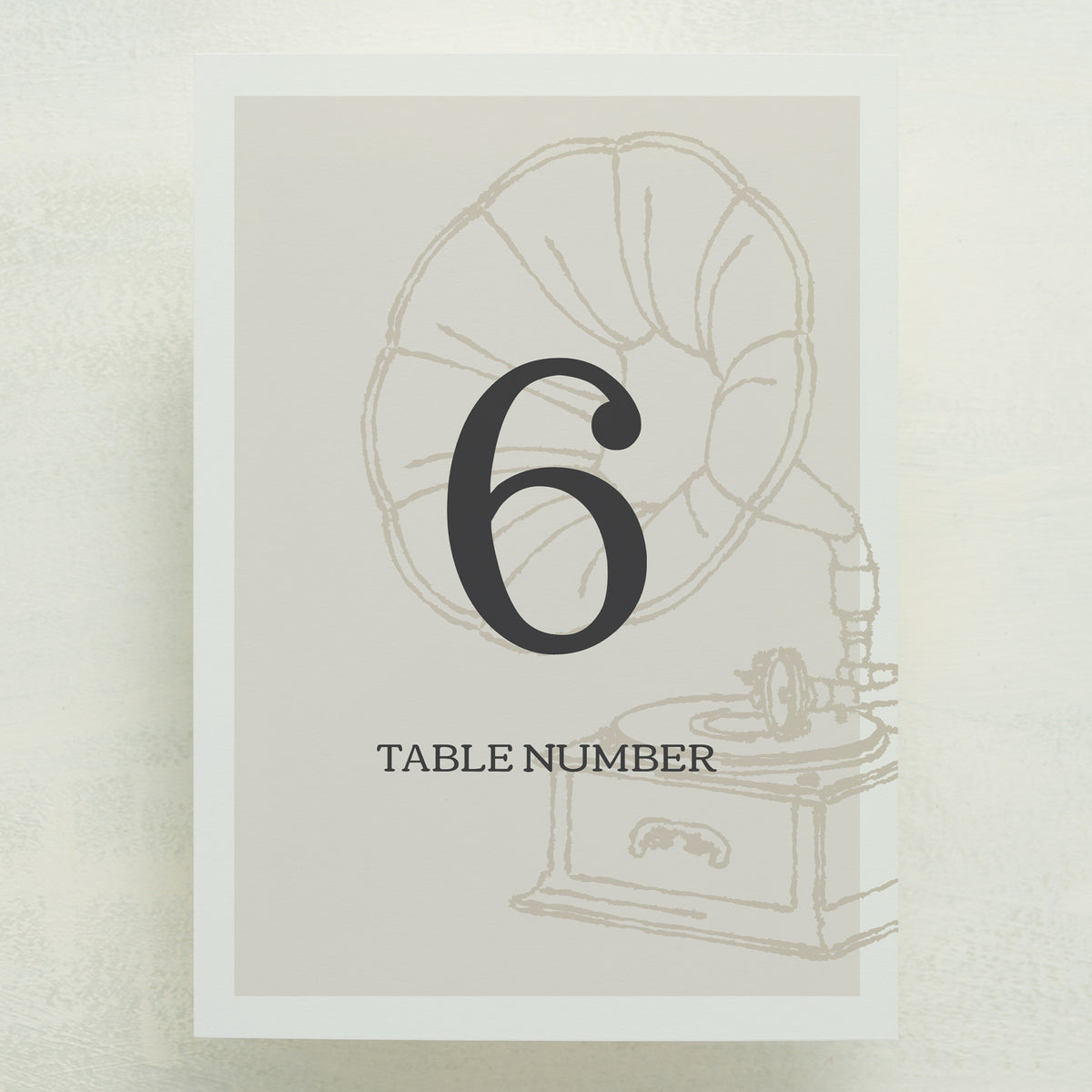 Generations Table Number
