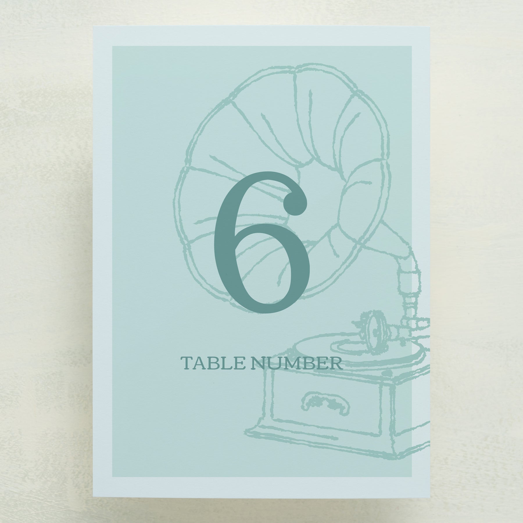 Generations Table Number