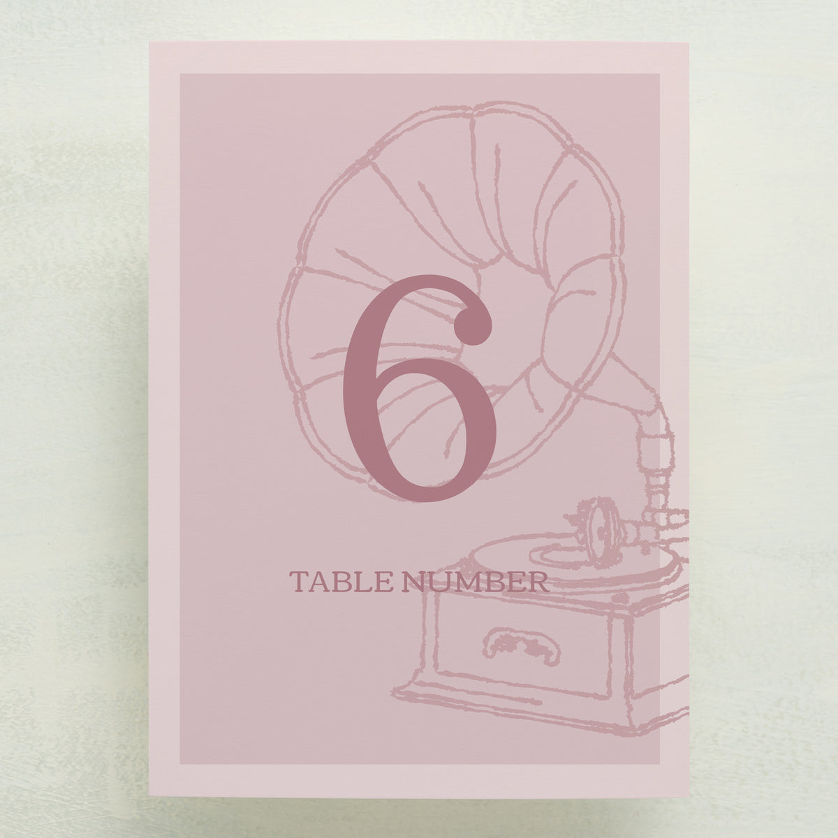 Generations Table Number