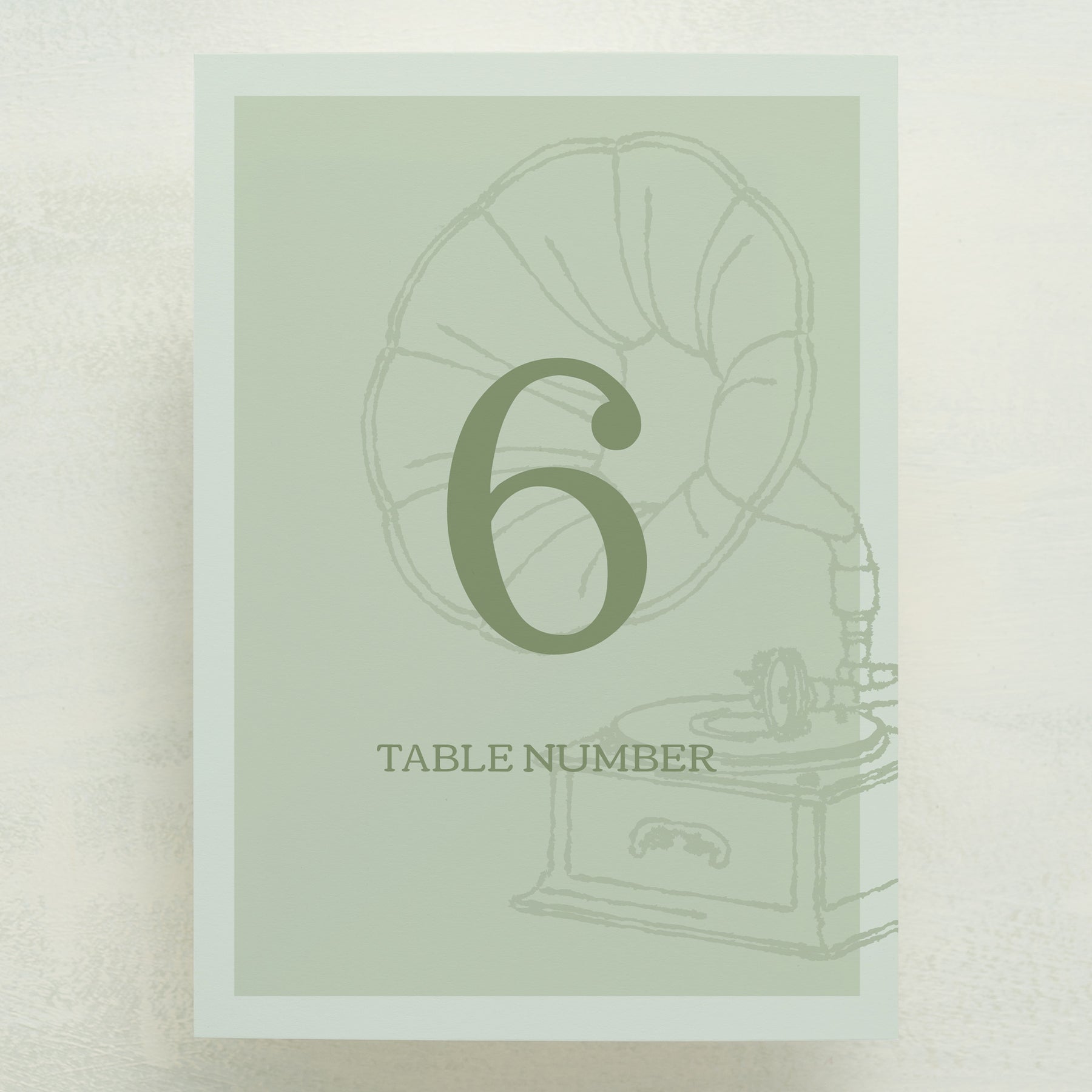 Generations Table Number