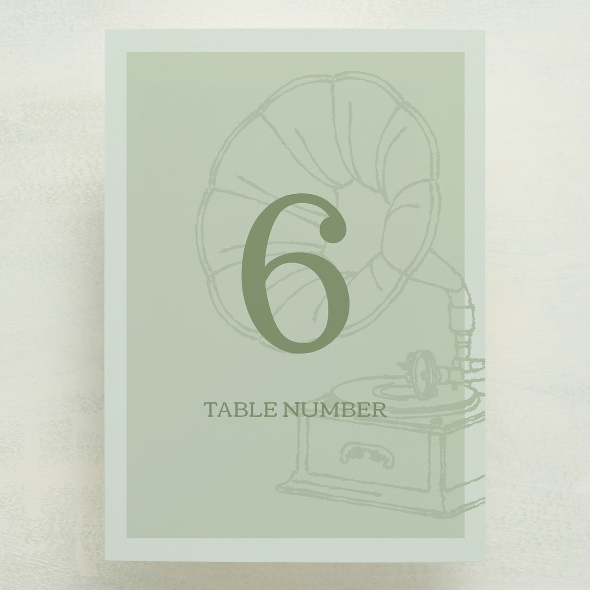 Generations Table Number