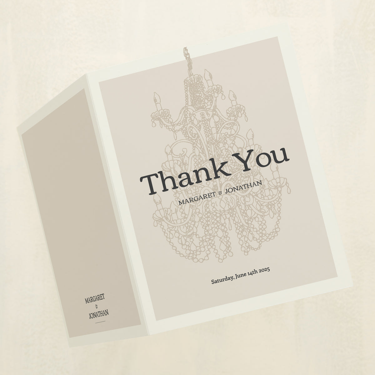 Generations Thank You Card
