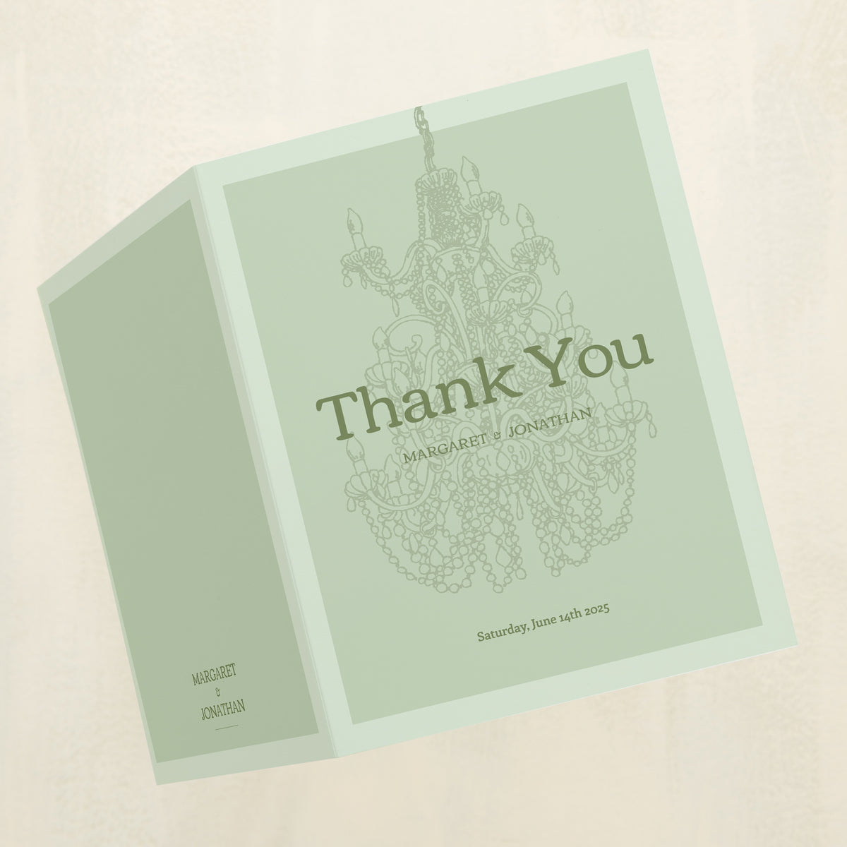 Generations Thank You Card