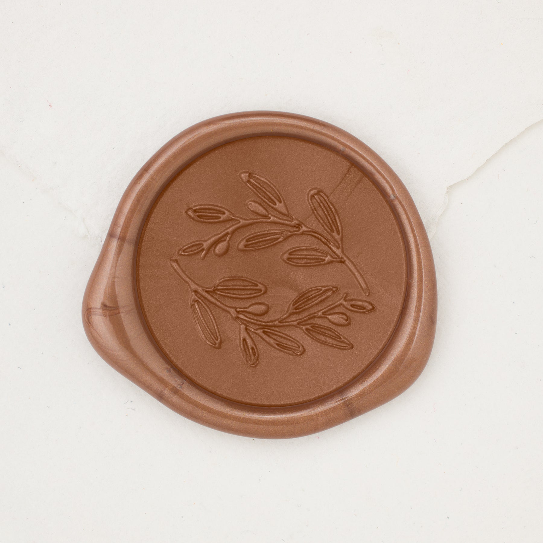 Olive Wreath Wax Seals