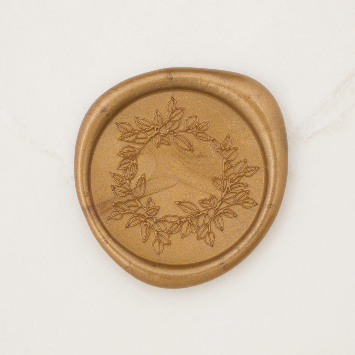 Salal Wreath Wax Seals