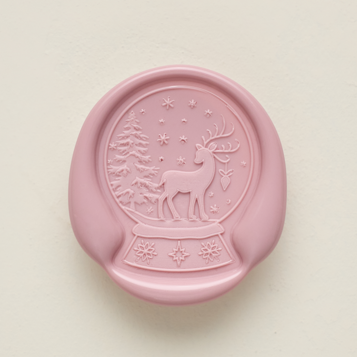 Snow Fall Offset Wax Seals