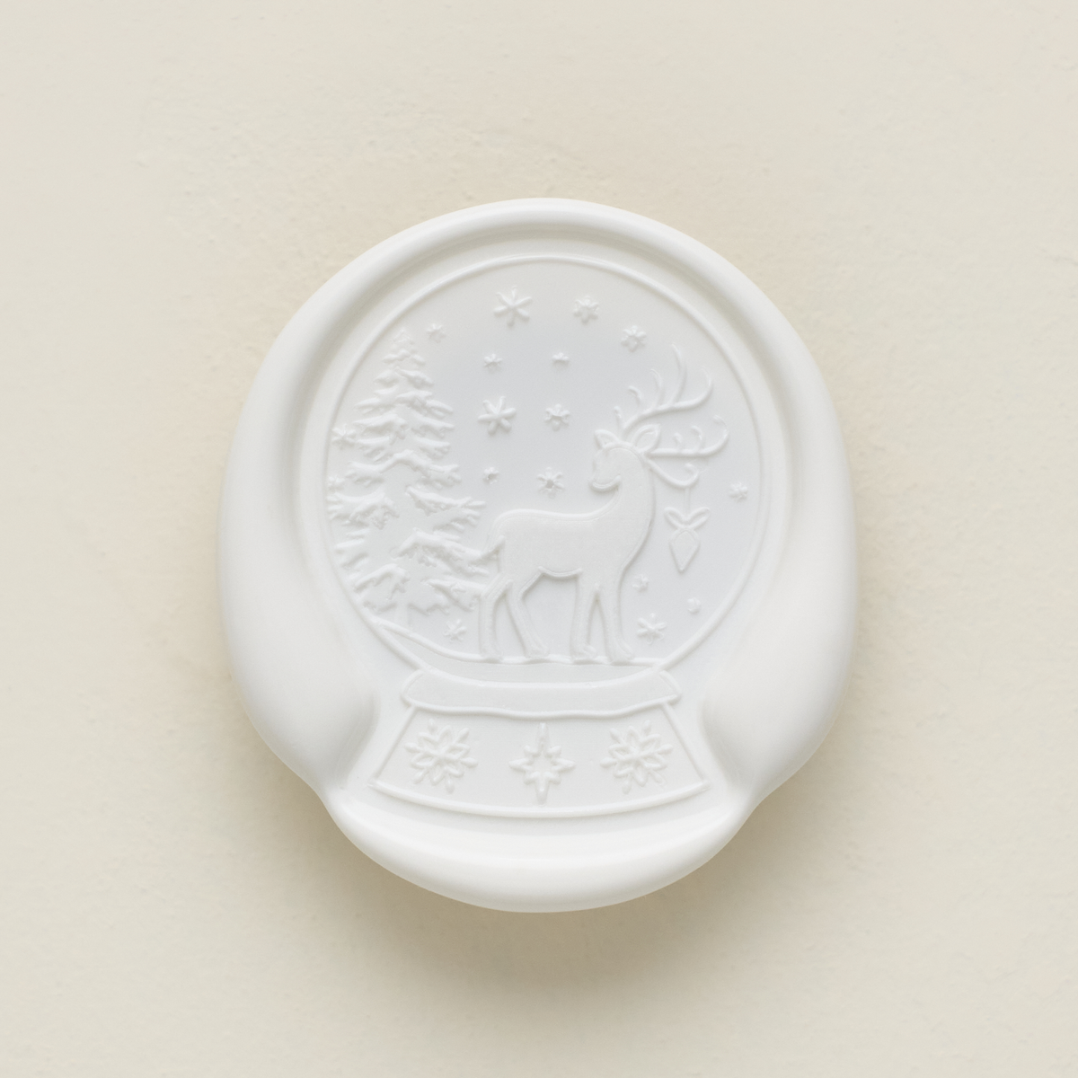 Snow Fall Offset Wax Seals