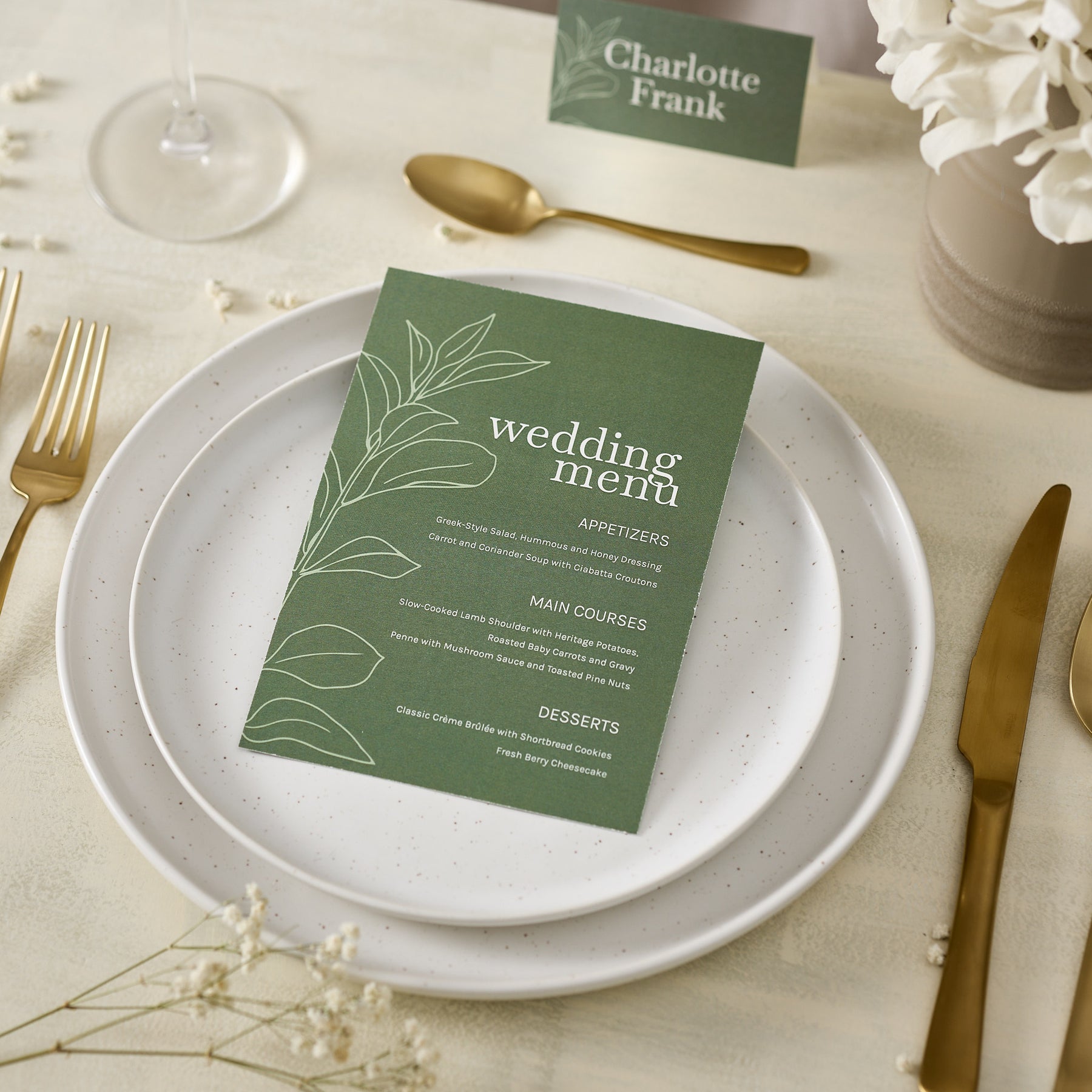Embellished Menu