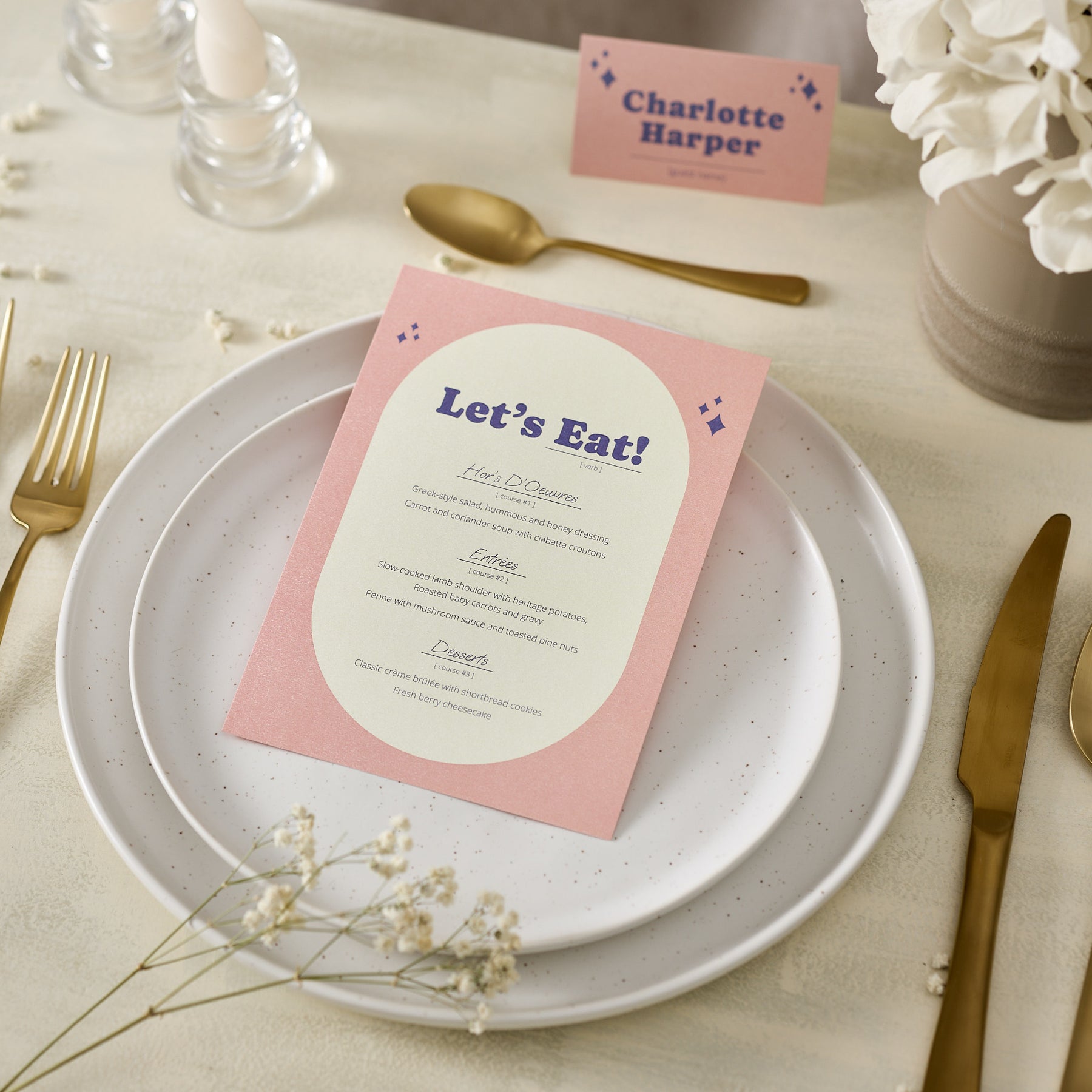 Wedlibs Menu