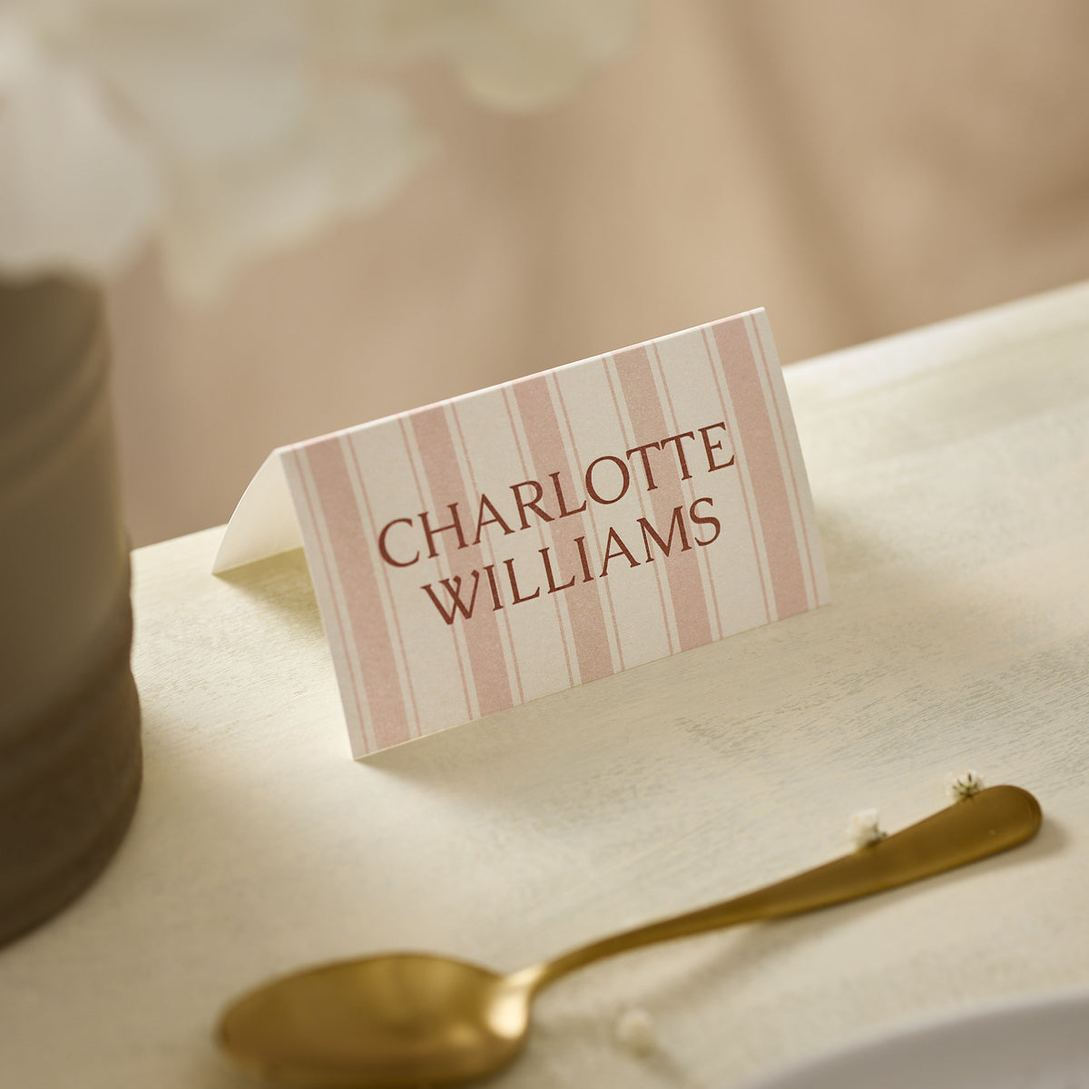 Dearest, Place Card