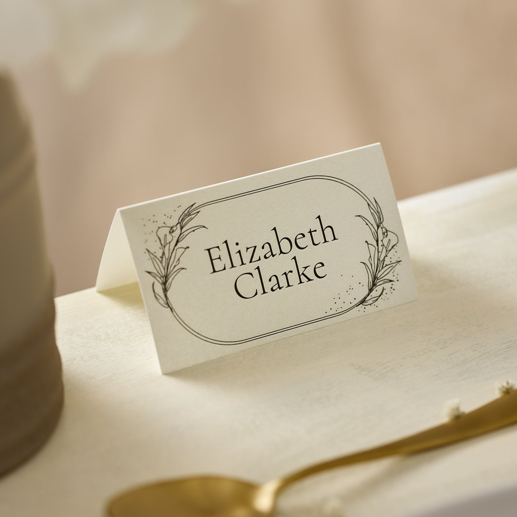 Full Bloom Place Card