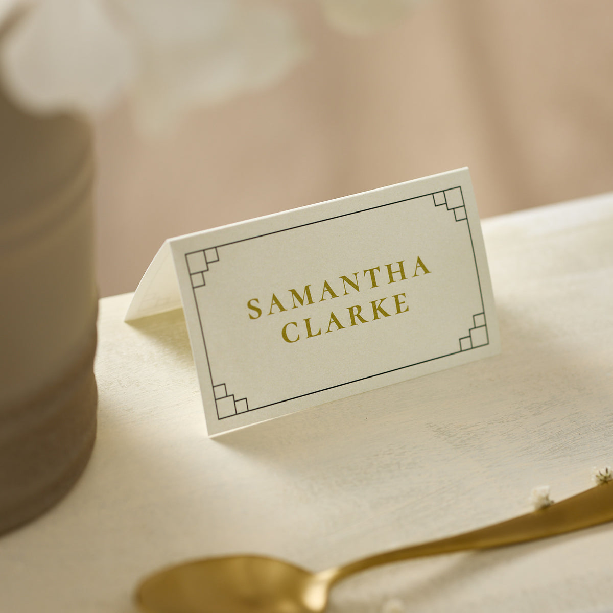 Lily Nouveau Place Card