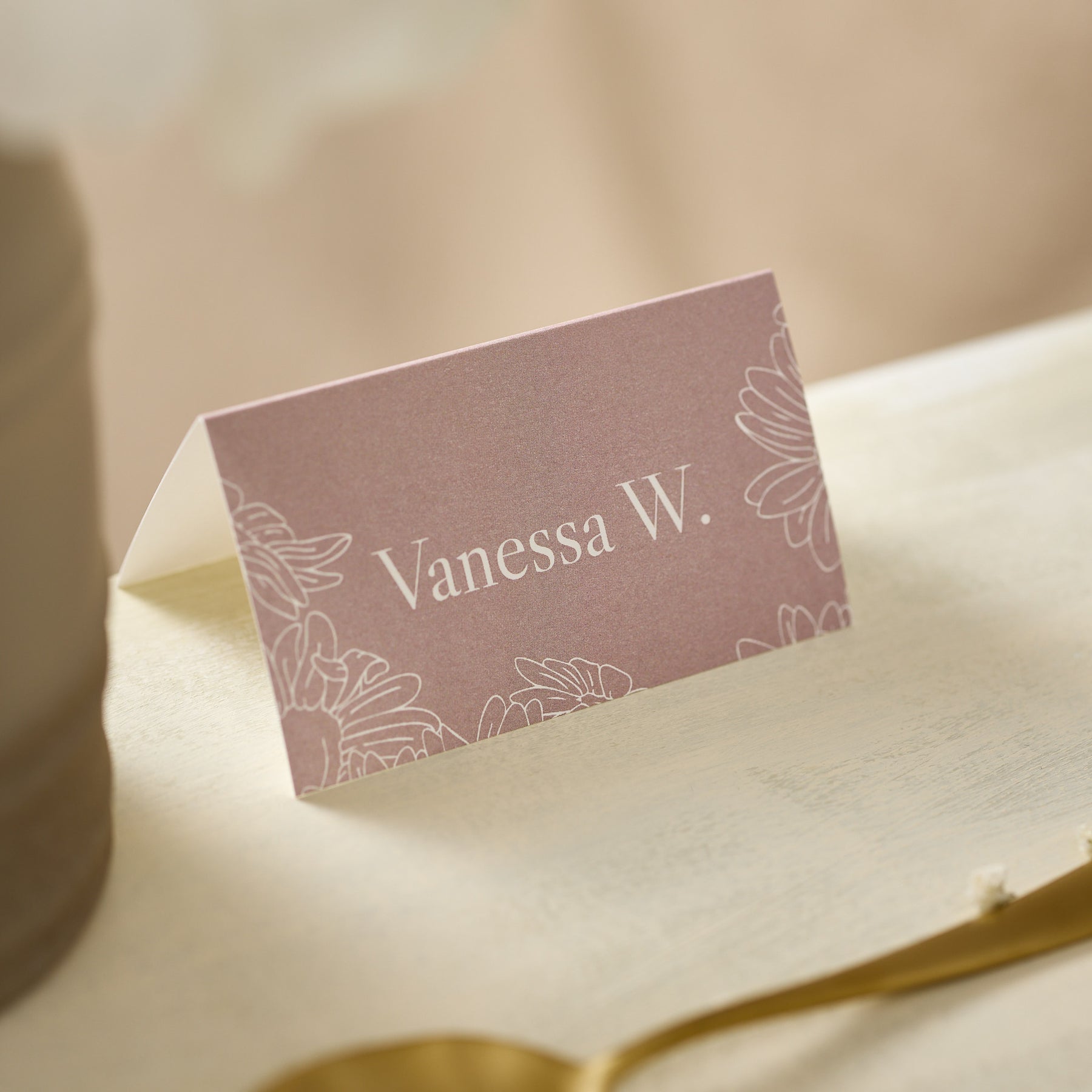 Coming Home Place Card