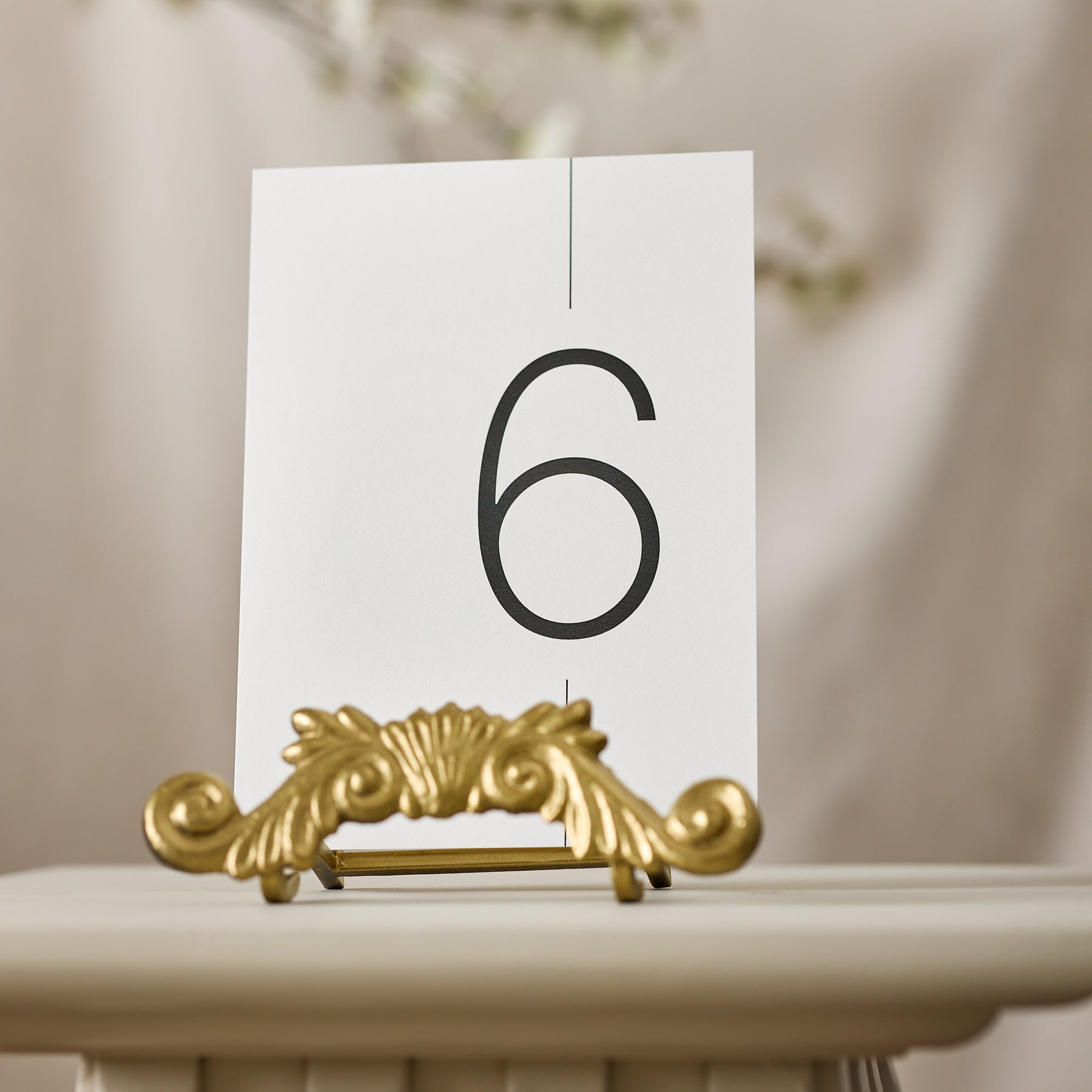Intention Table Number