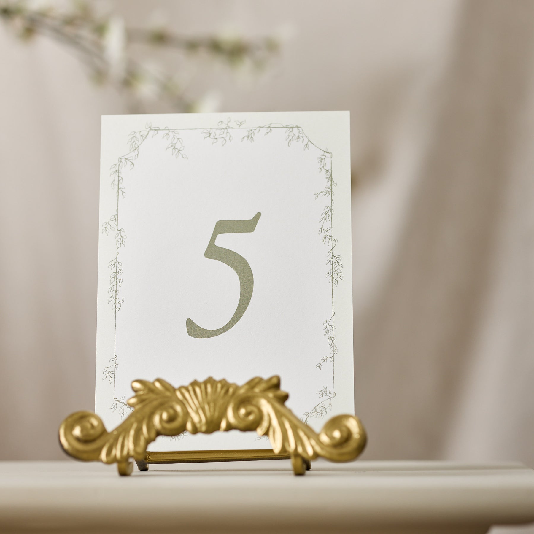 Promenade Table Number