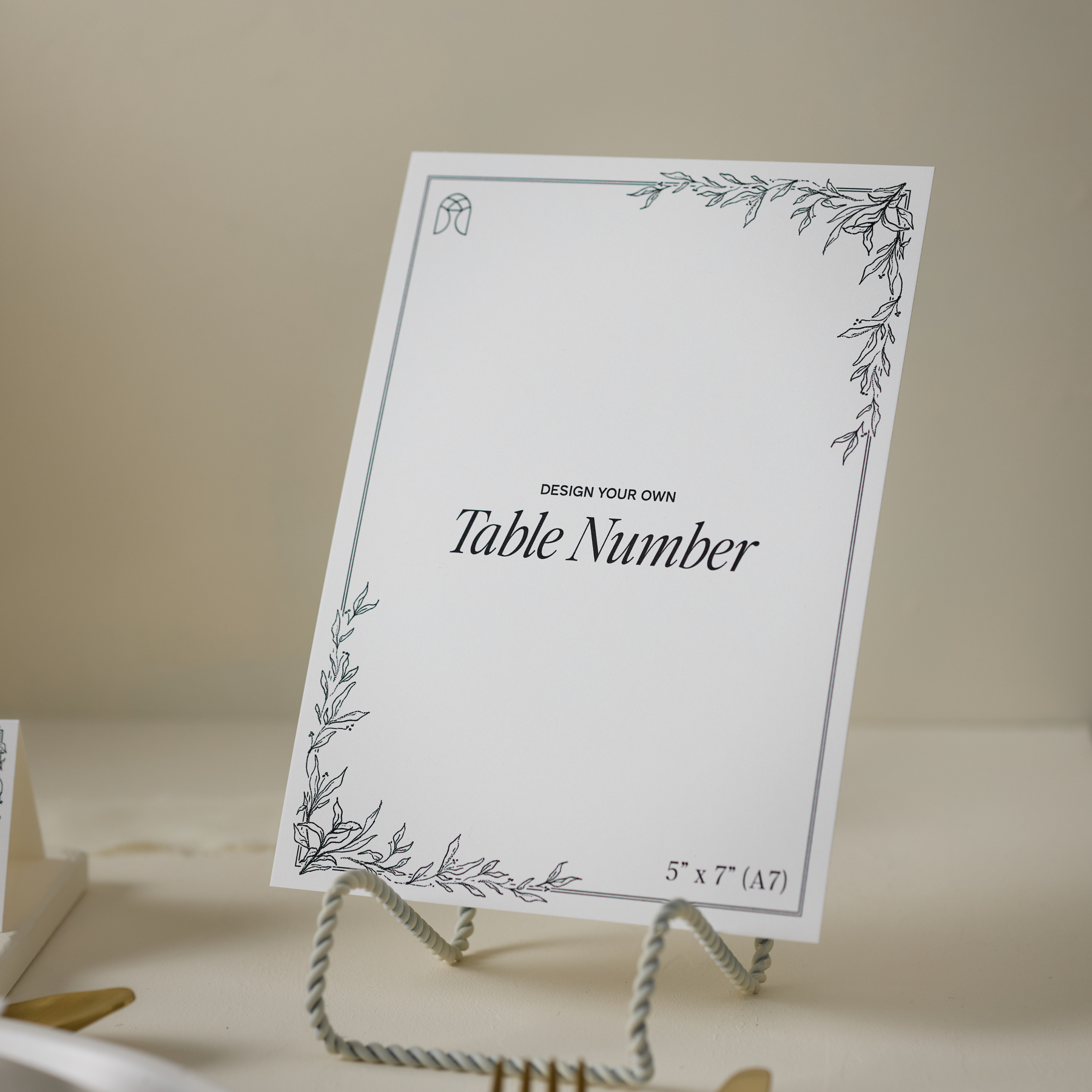 Design Your Own Table Number