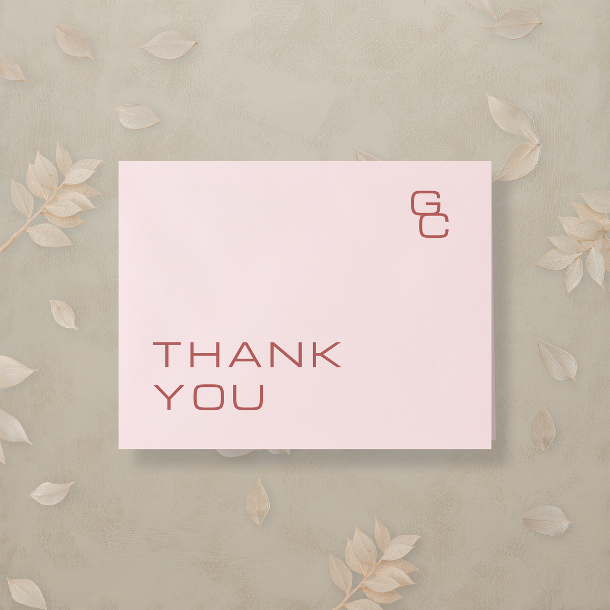 Editorial Eclectic Thank You Cards