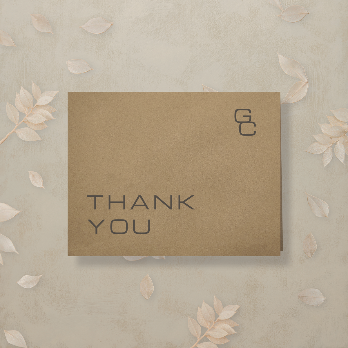 Editorial Eclectic Thank You Cards