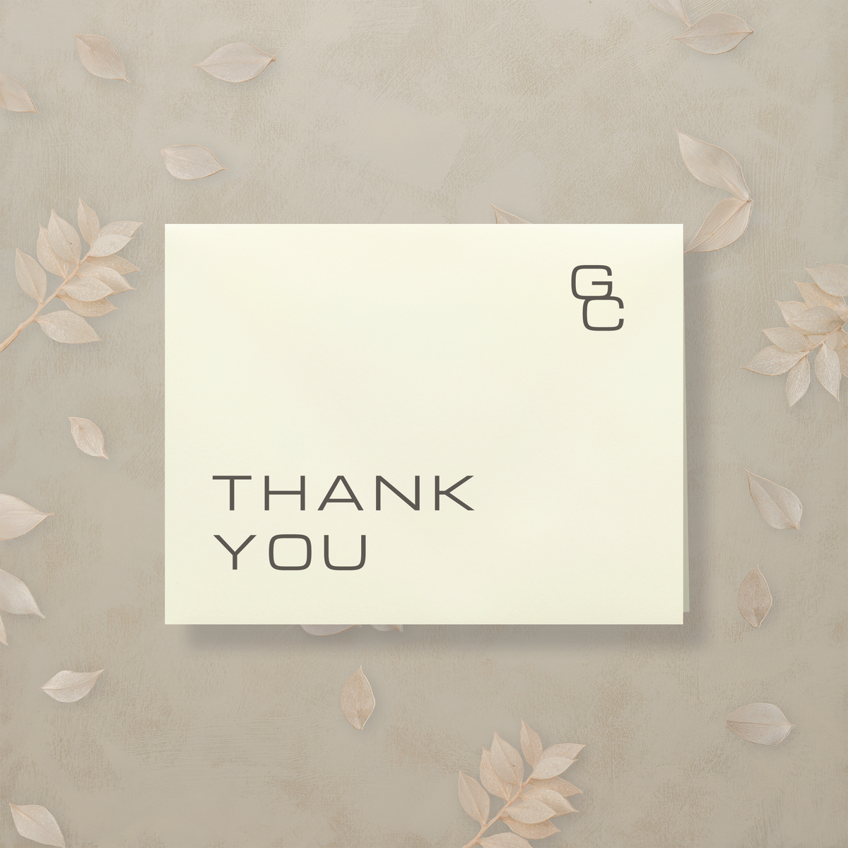Editorial Eclectic Thank You Cards