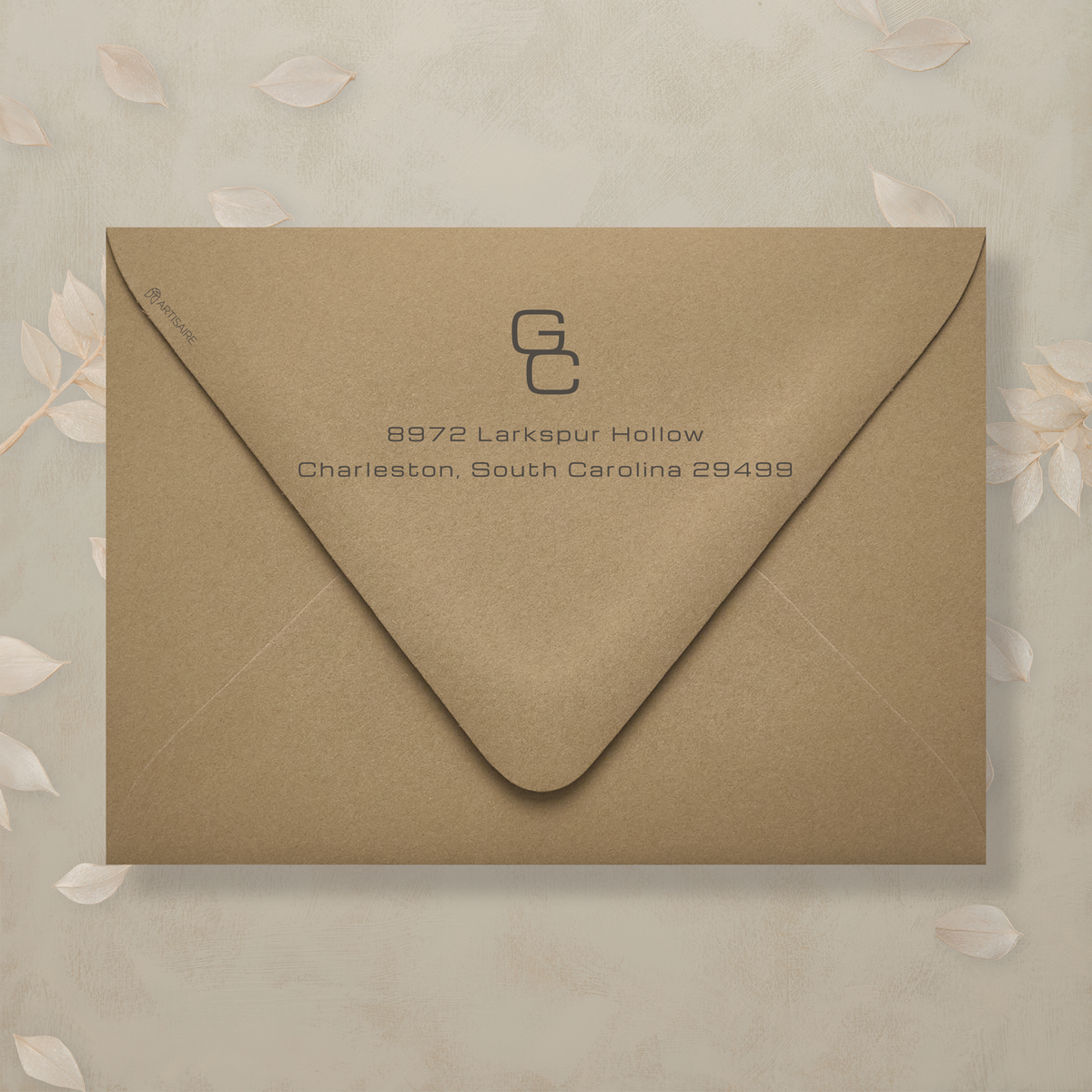 Editorial Eclectic Addressed Envelopes