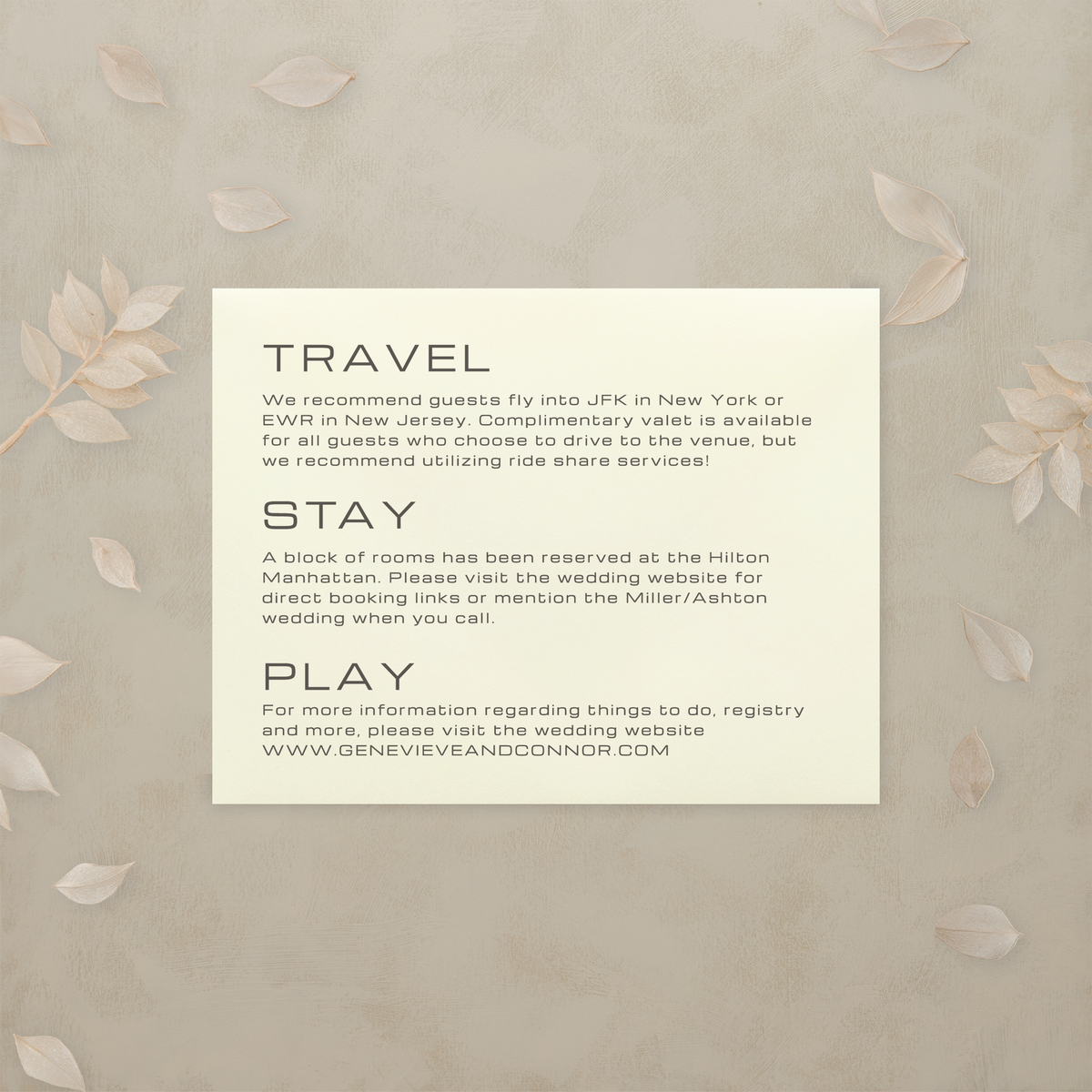 Editorial Eclectic Details Card