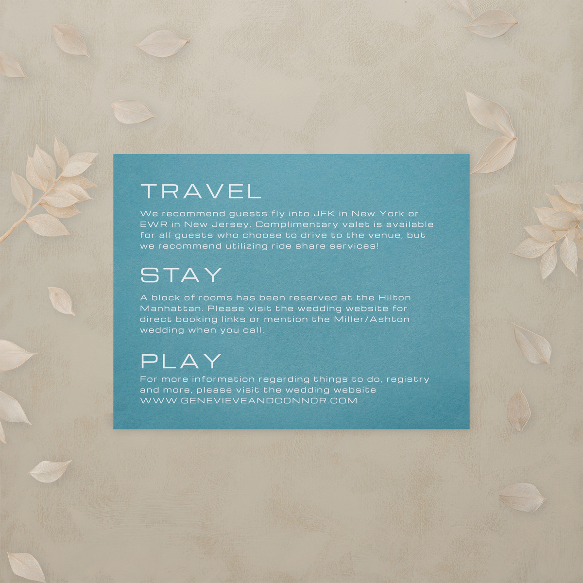 Editorial Eclectic Details Card