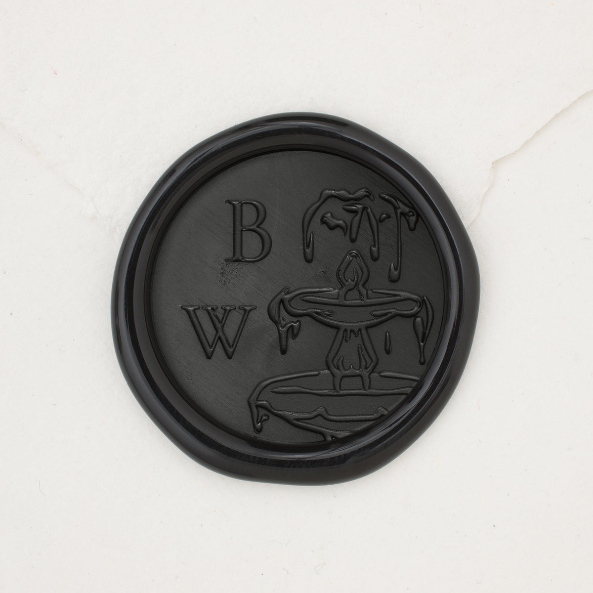 Fountain Monogram Wax Seals