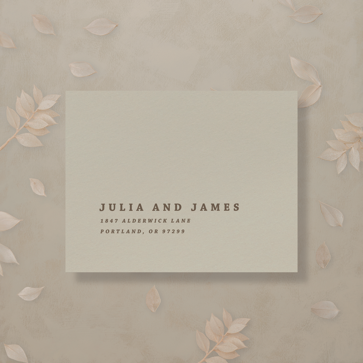 Modern Romance Reply Envelopes