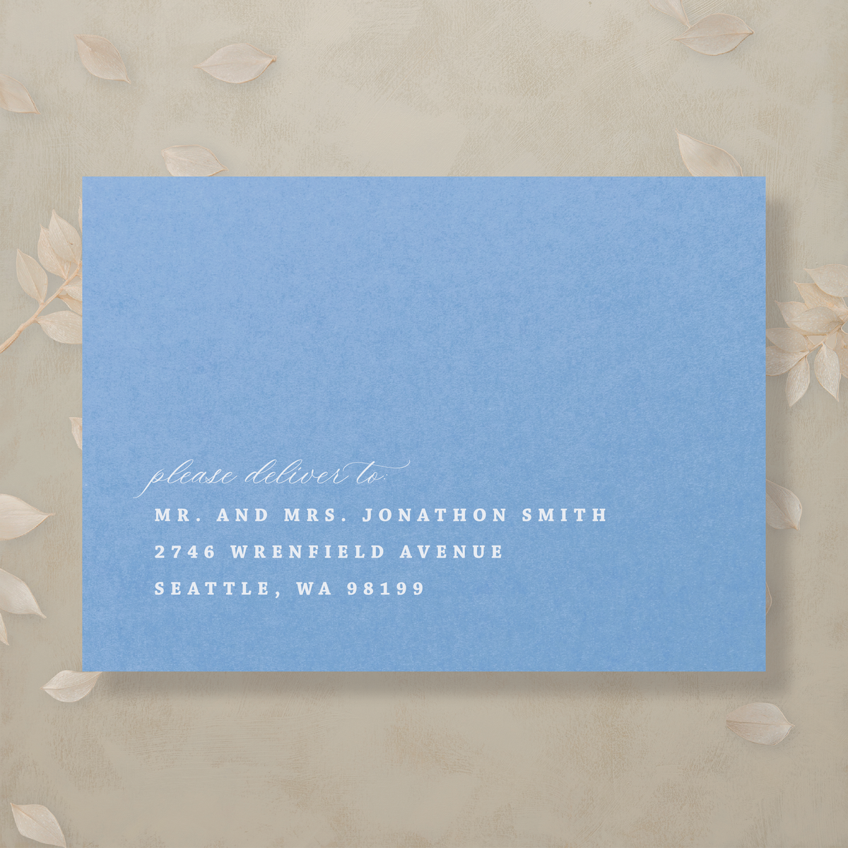 Modern Romance Addressed Envelopes