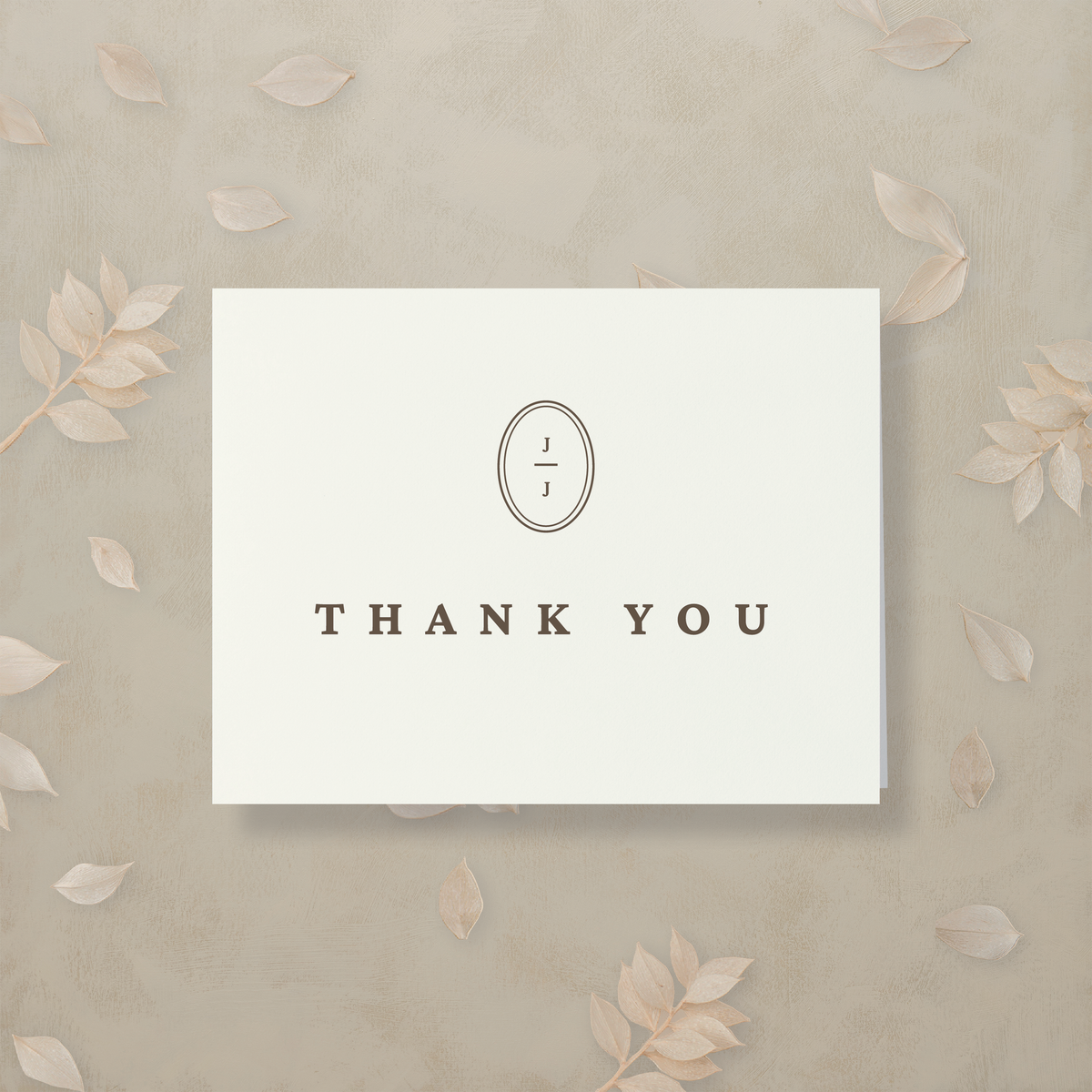 Modern Romance Thank You Cards