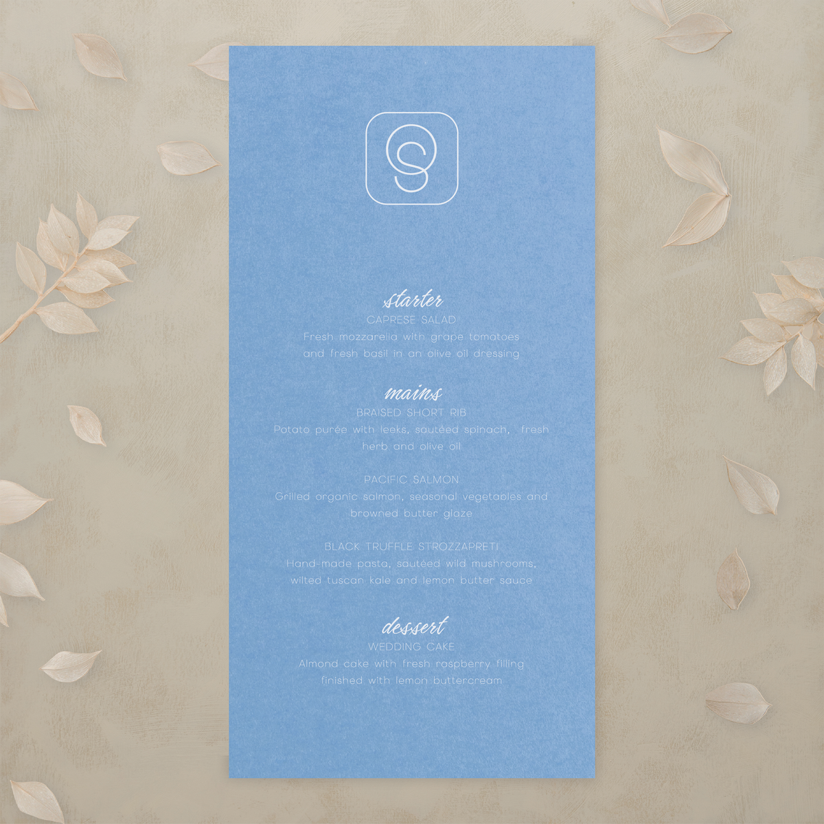 Monochrome Muse Menu