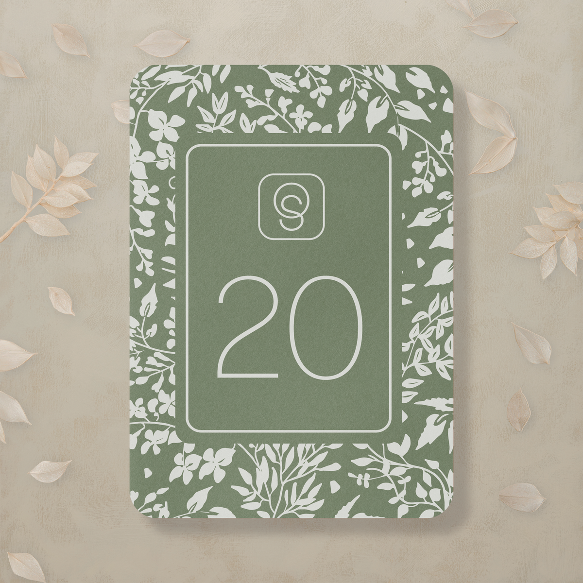 Monochrome Muse Table Number