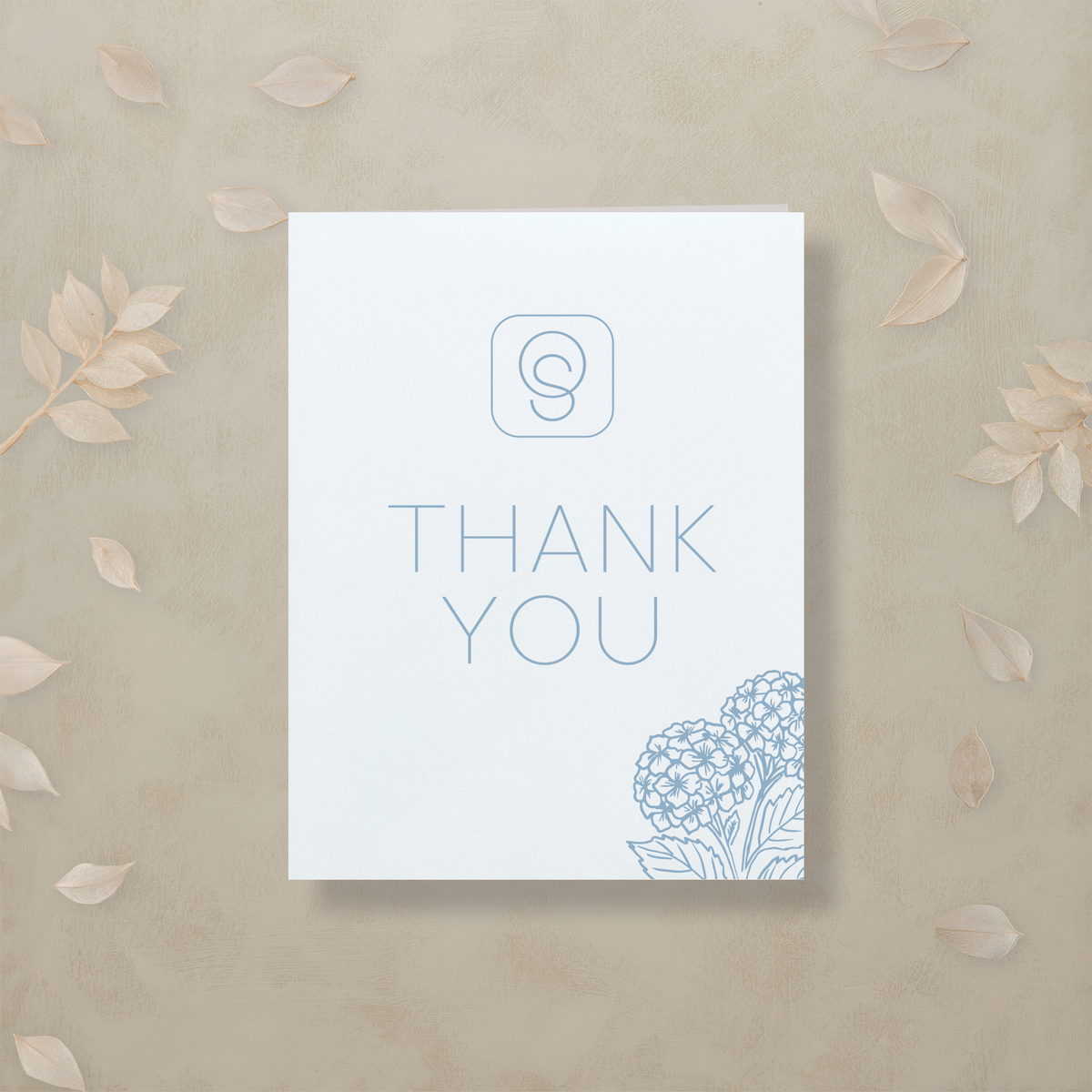 Monochrome Muse Thank You Cards