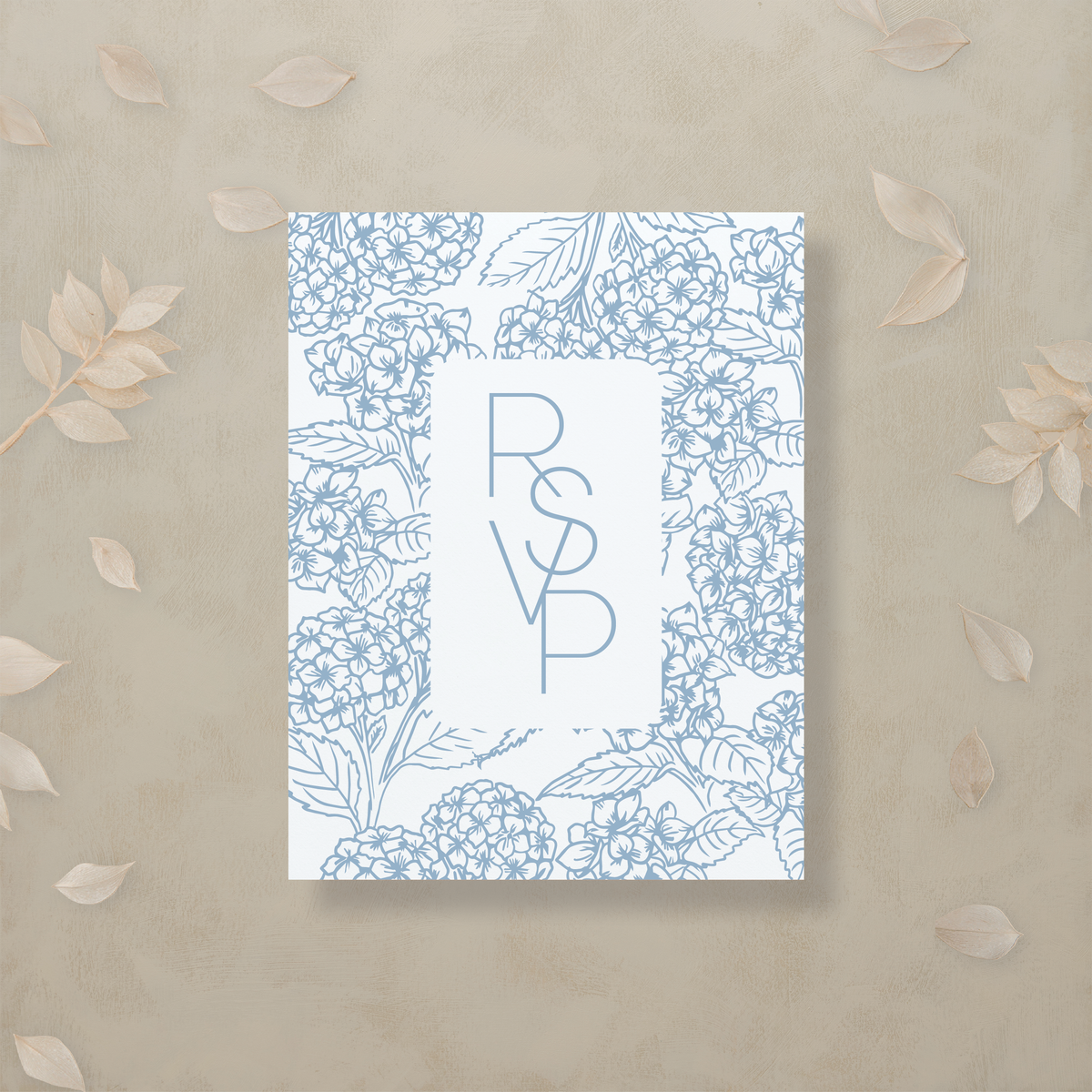 Monochrome Muse Digital RSVP Card
