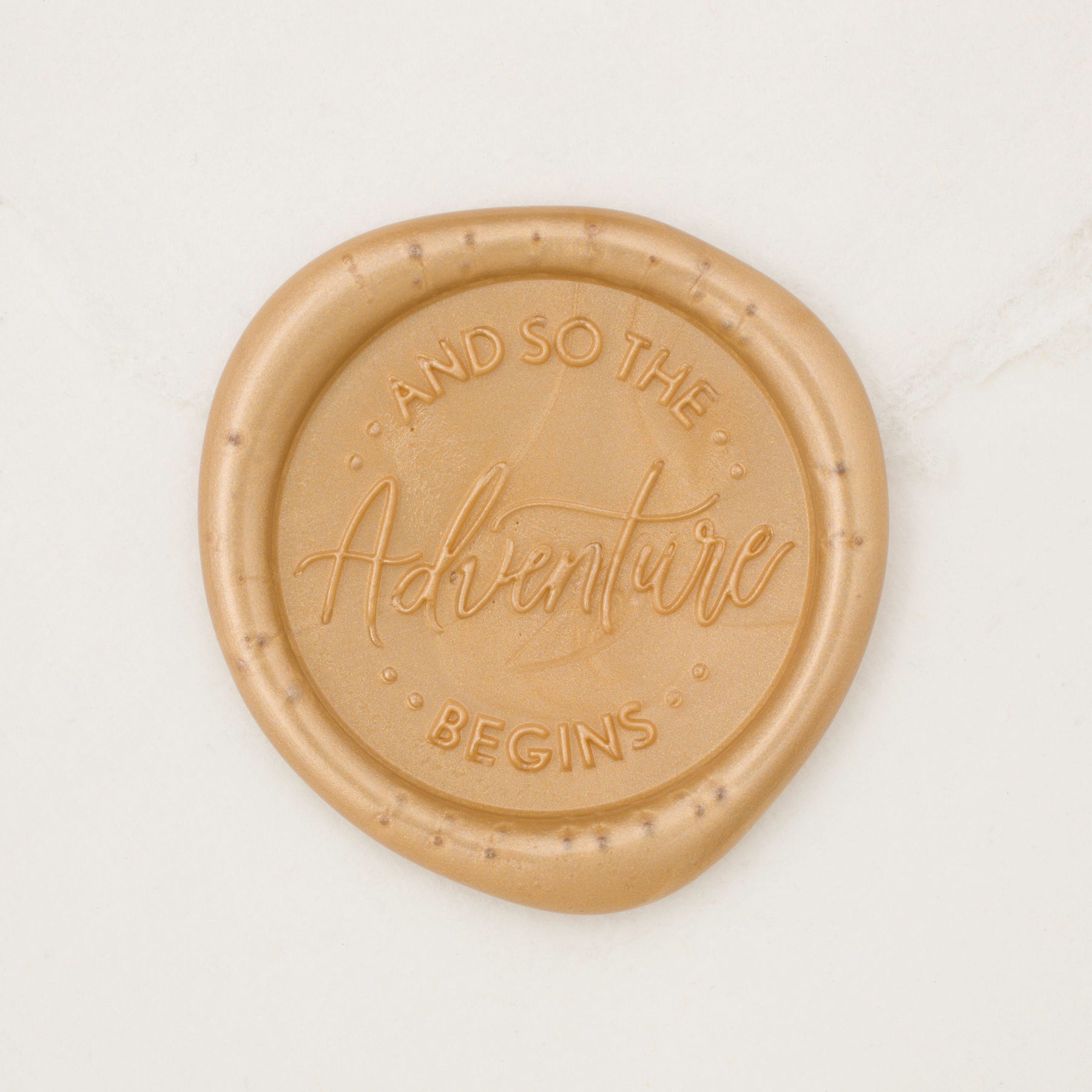 And So The Adventure Begins Wax Seals