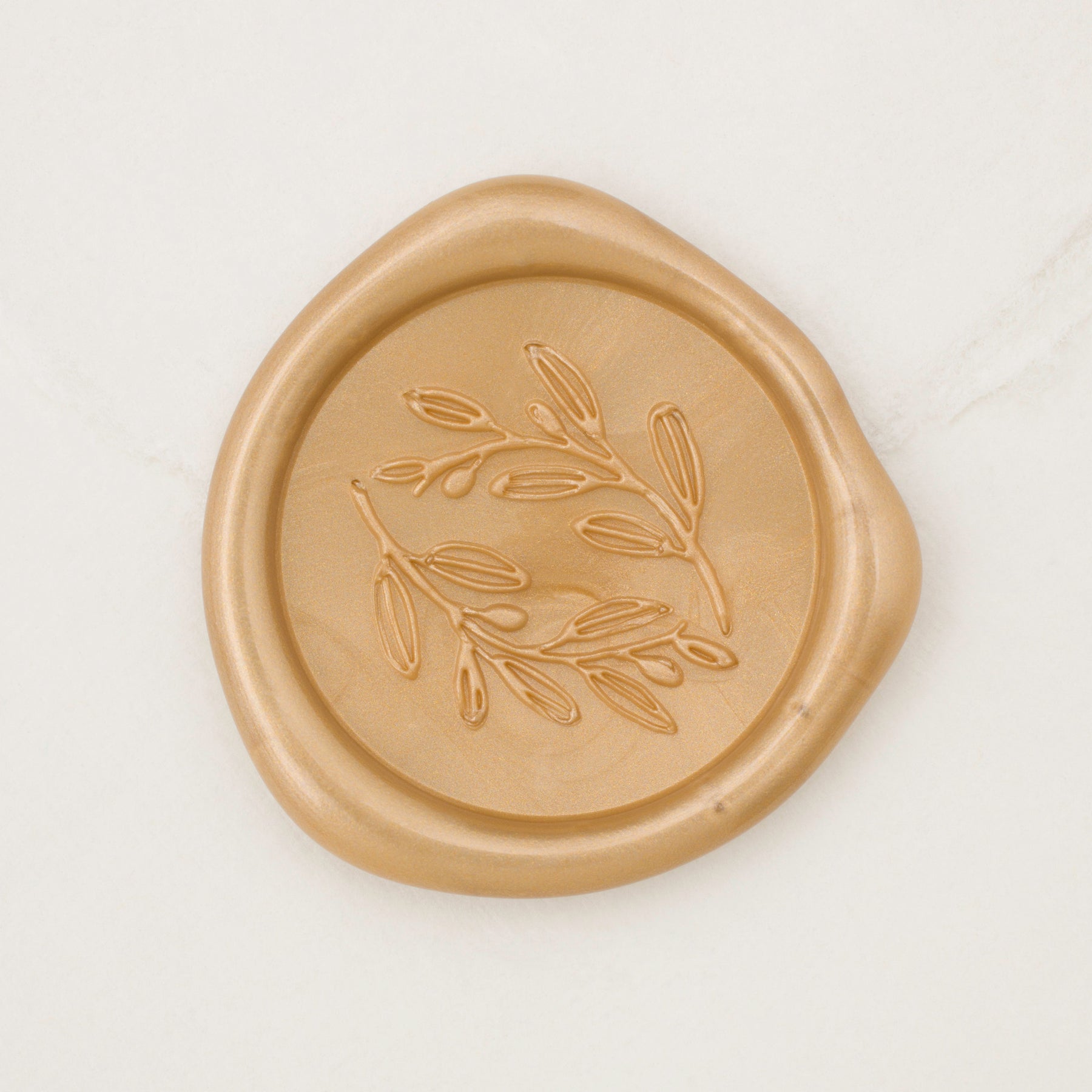 Olive Wreath Wax Seals