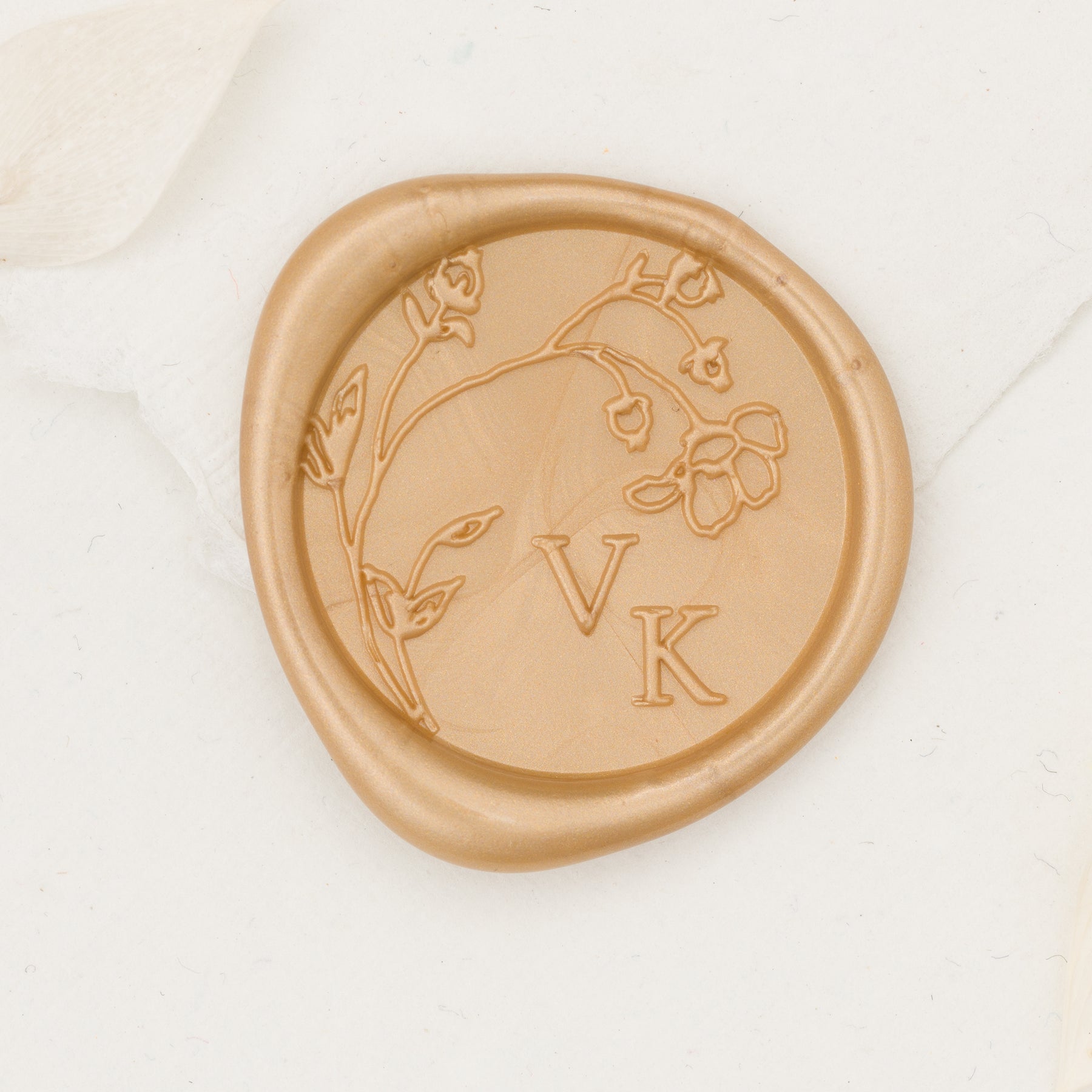 Rosalie Monogram Wax Stamp