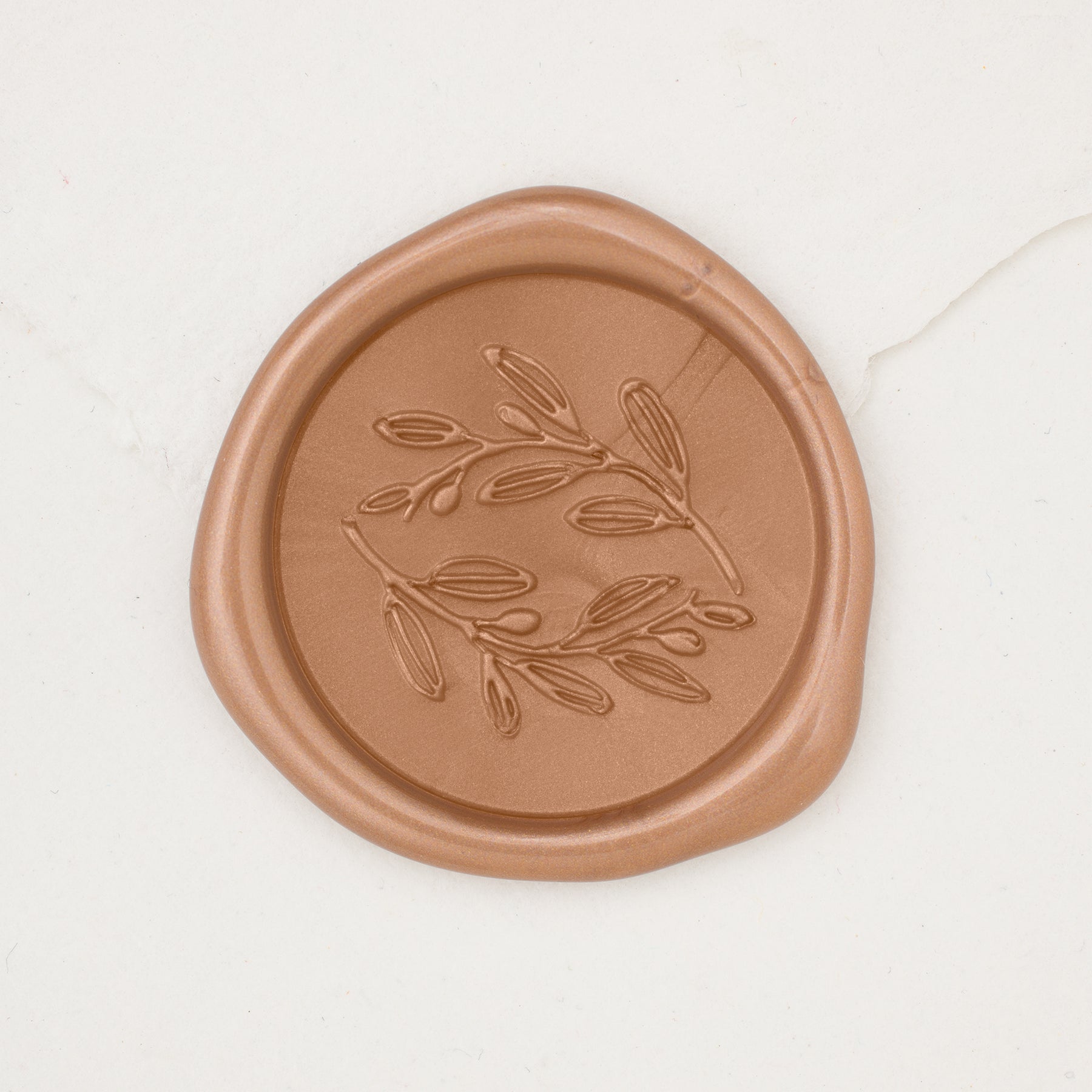 Olive Wreath Wax Seals