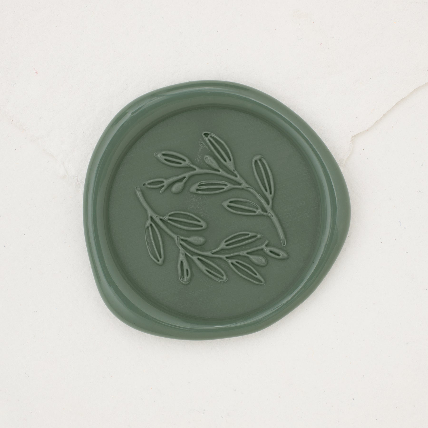 Olive Wreath Wax Seals