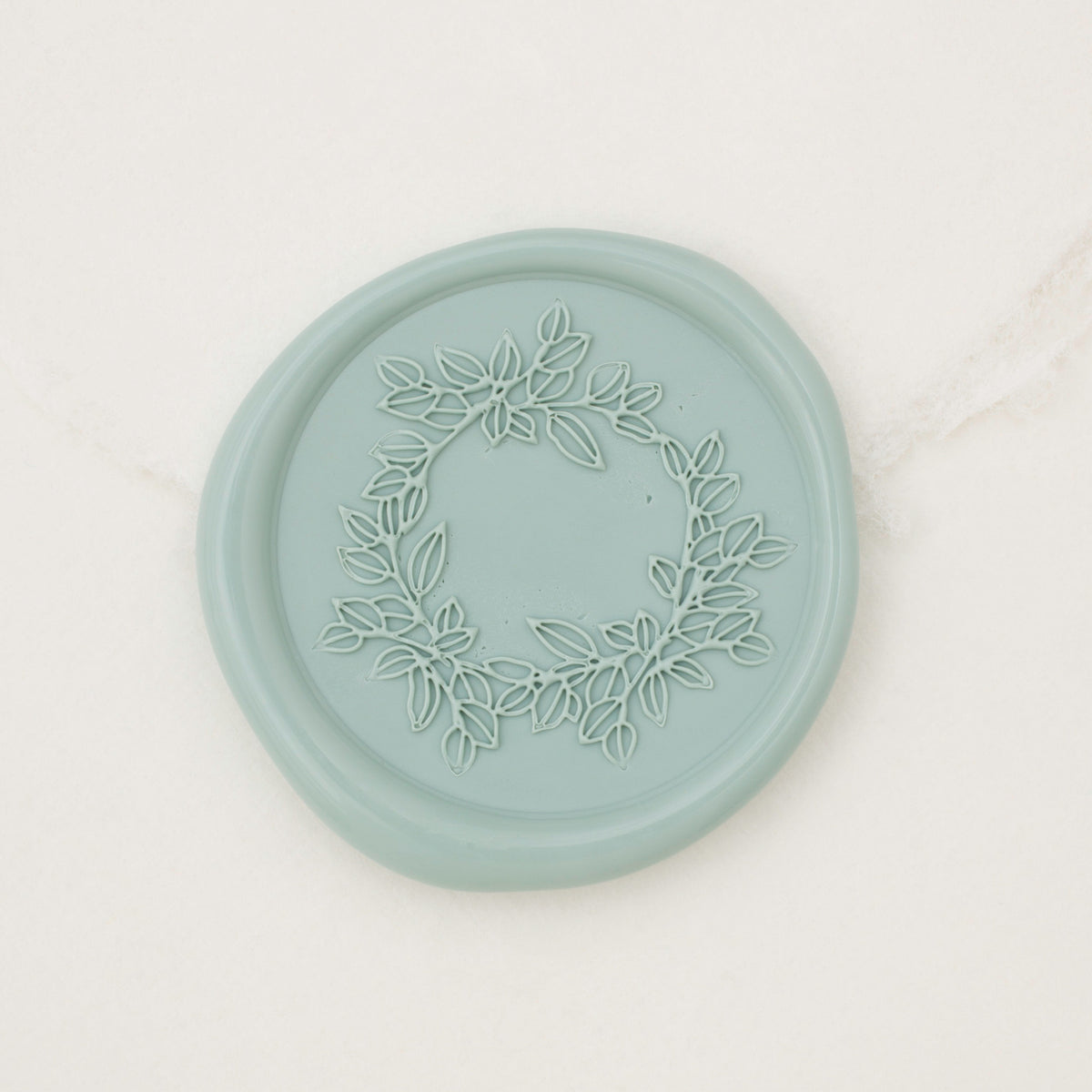 Salal Wreath Wax Seals