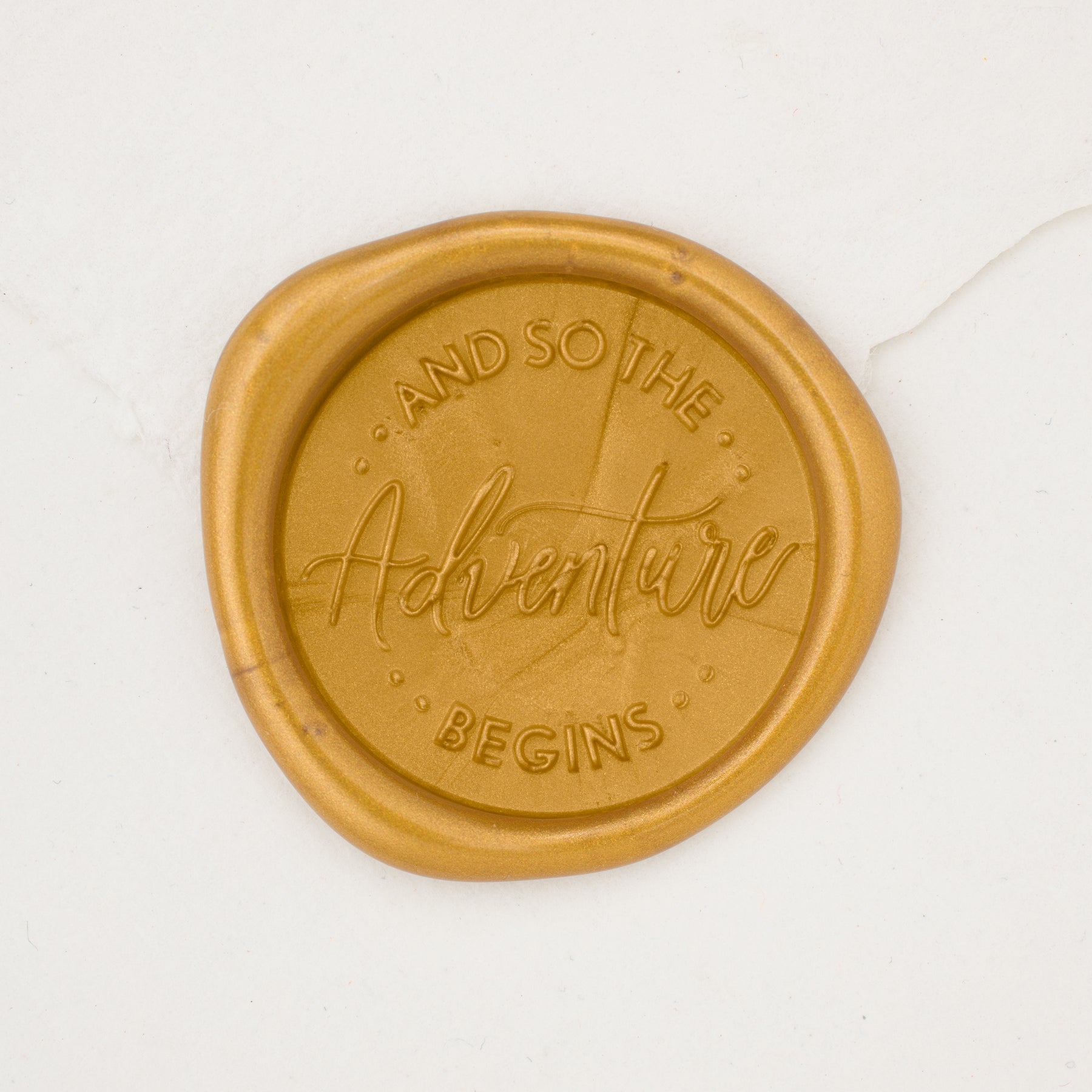 And So The Adventure Begins Wax Seals