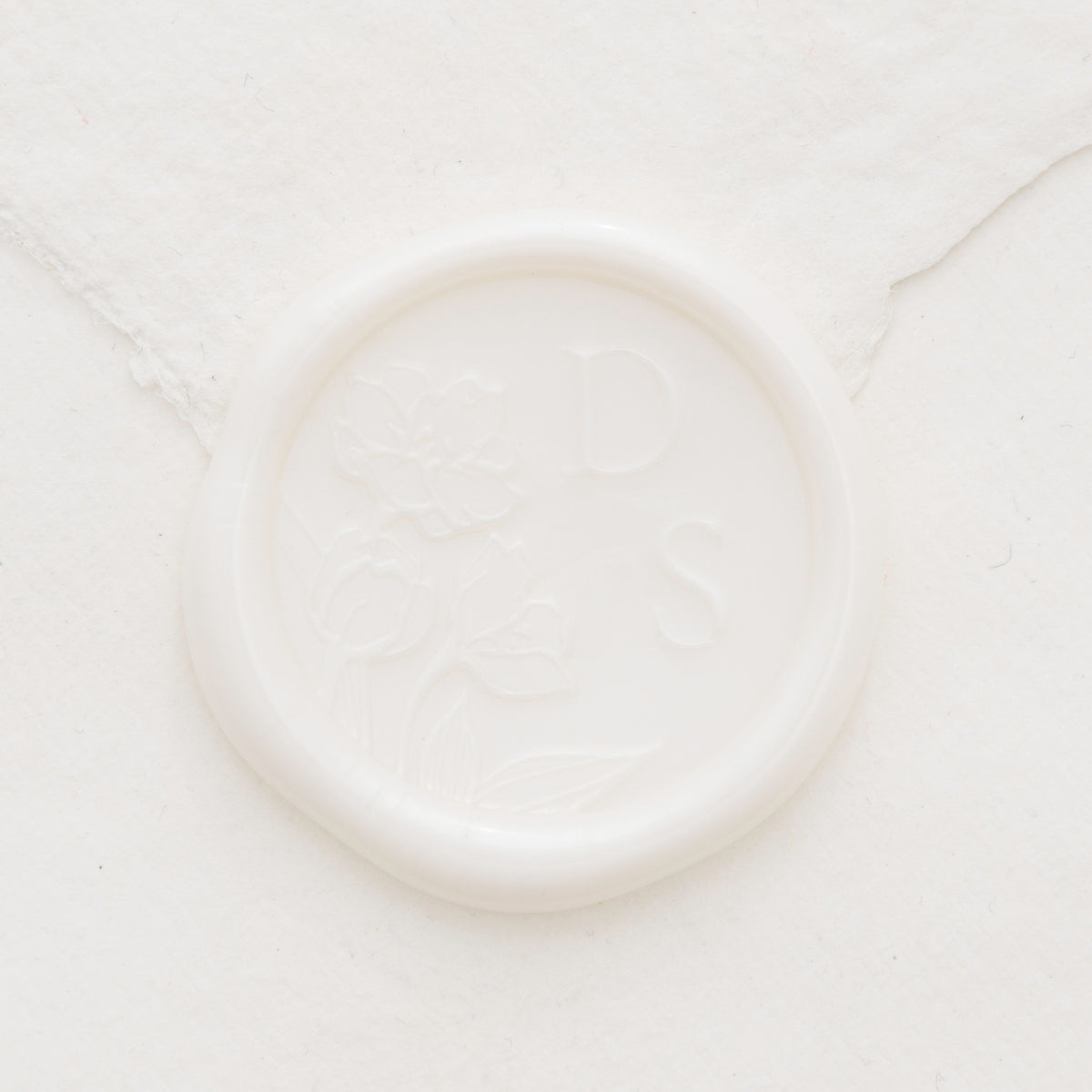 Tulips Monogram Wax Seals