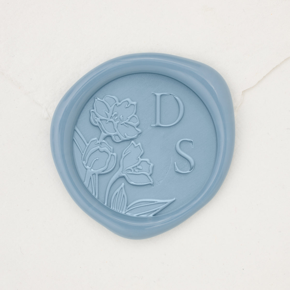 Tulips Monogram Wax Seals