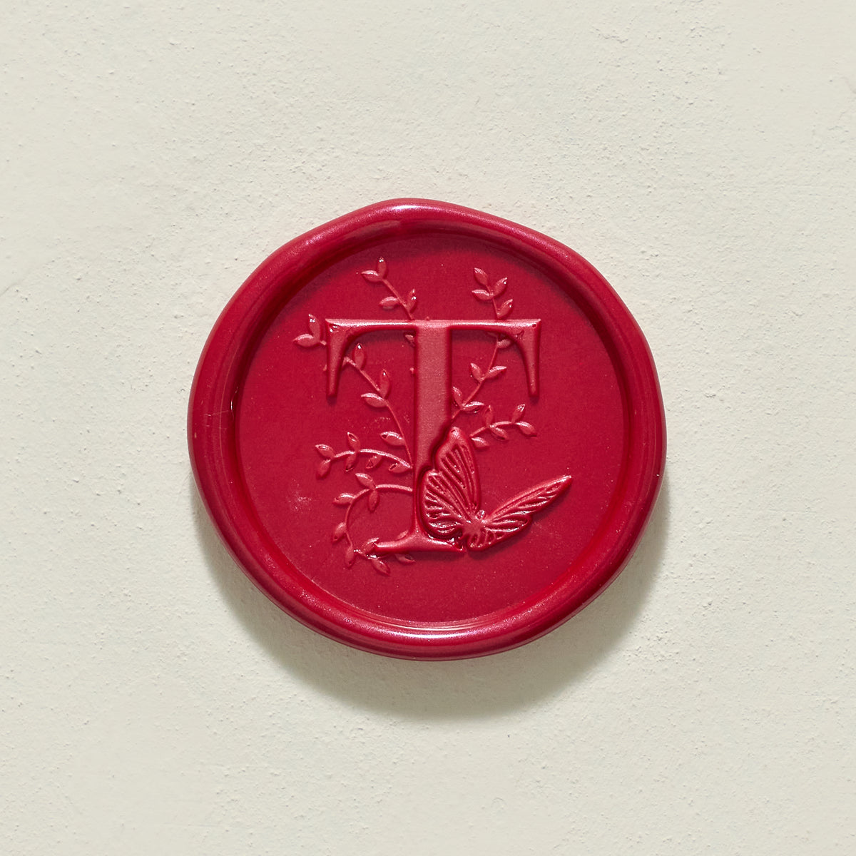 Meadow Single Initial Wax Seals