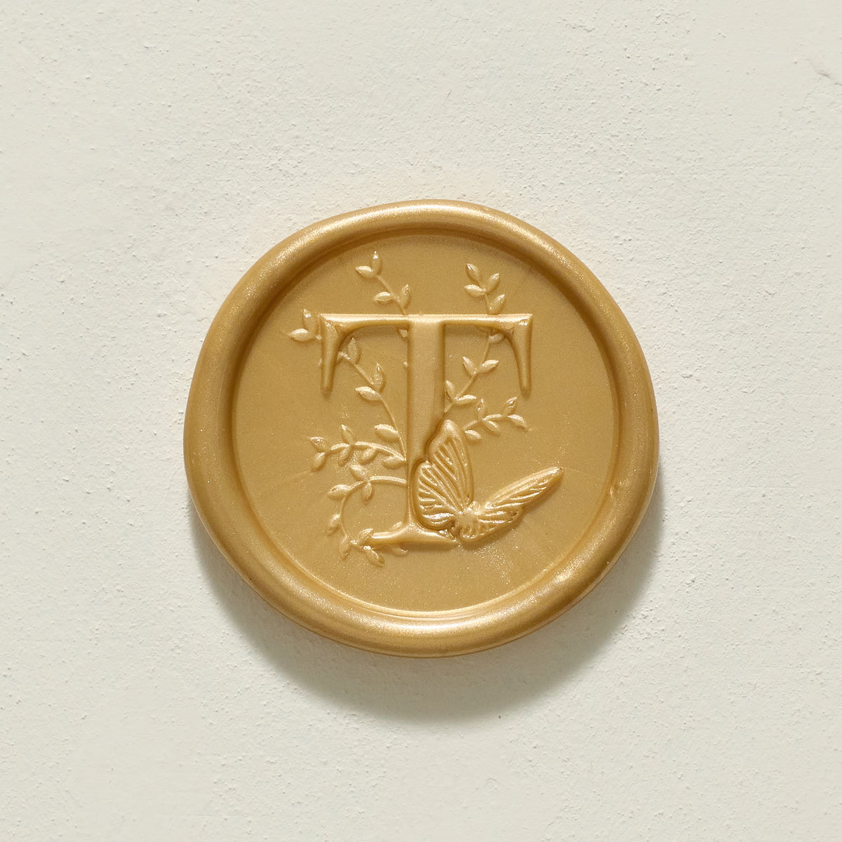 Meadow Single Initial Wax Seals