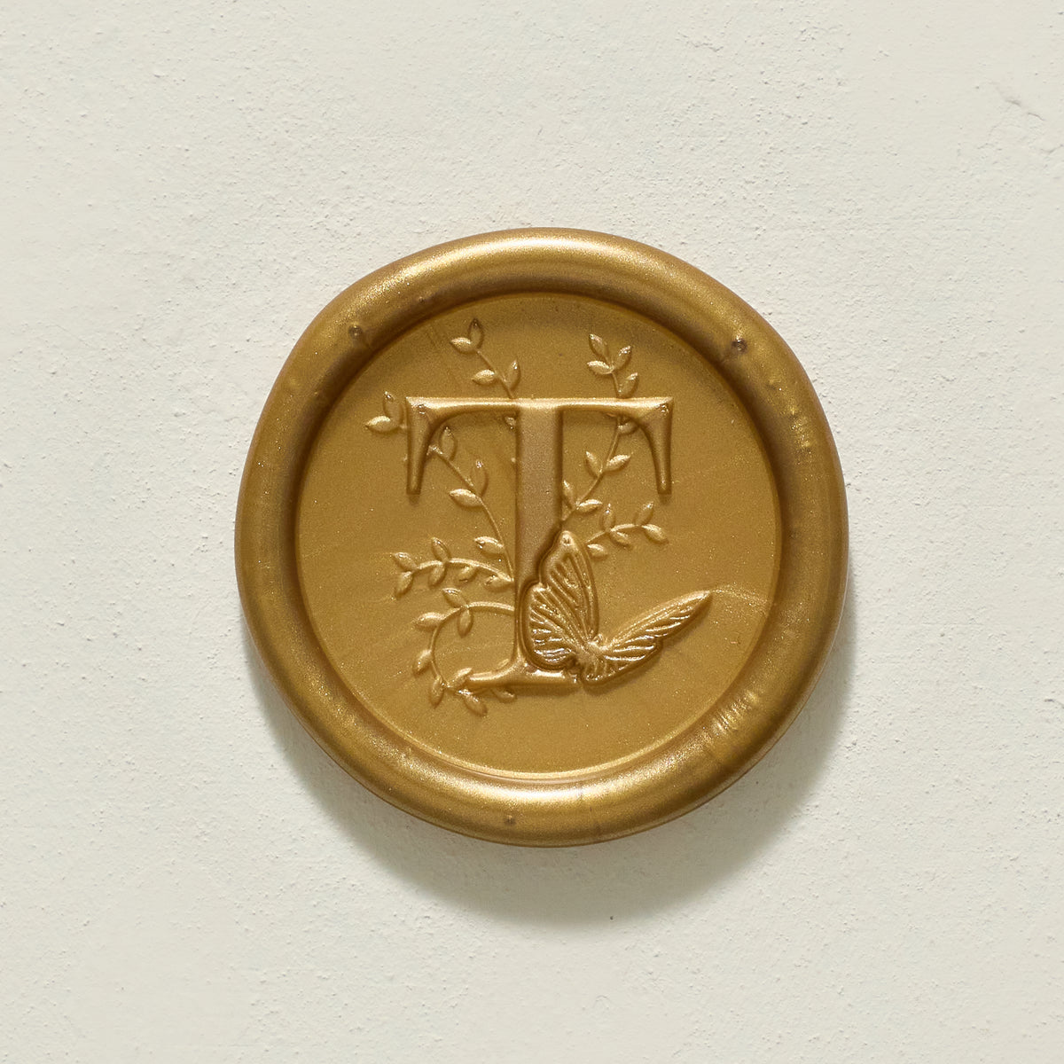 Meadow Single Initial Wax Seals