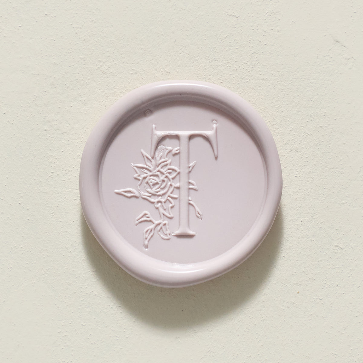 Rose Serenade Single Initial Wax Seals