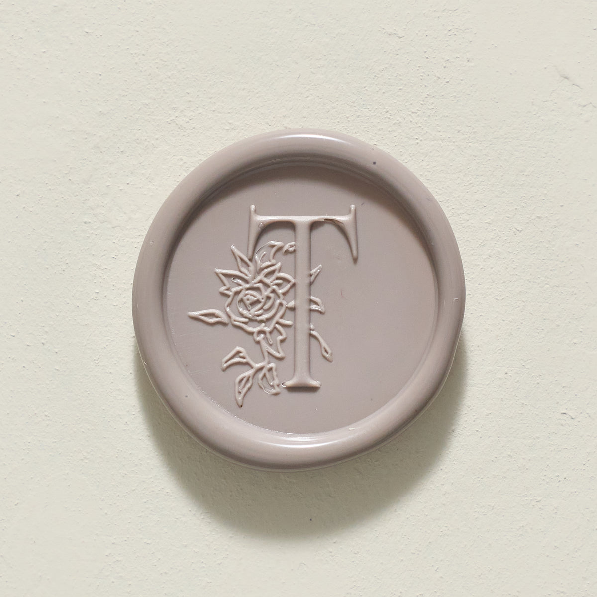 Rose Serenade Single Initial Wax Seals
